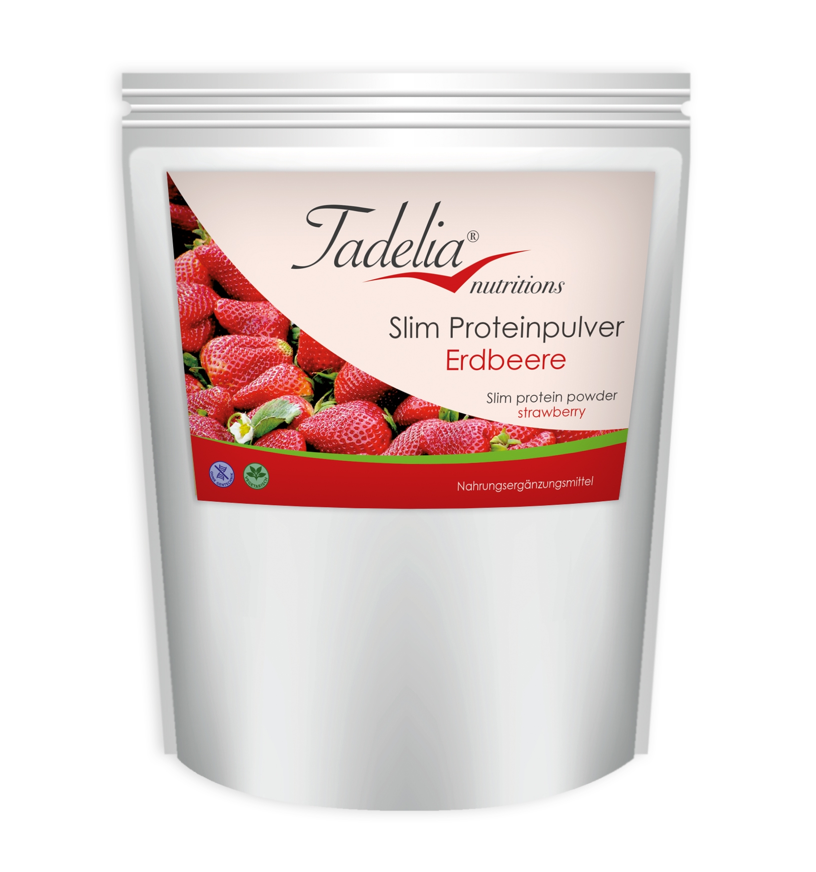 Tadelia® Slim Proteinpulver Erdbeere 800 g | hCG Stoffwechselkur