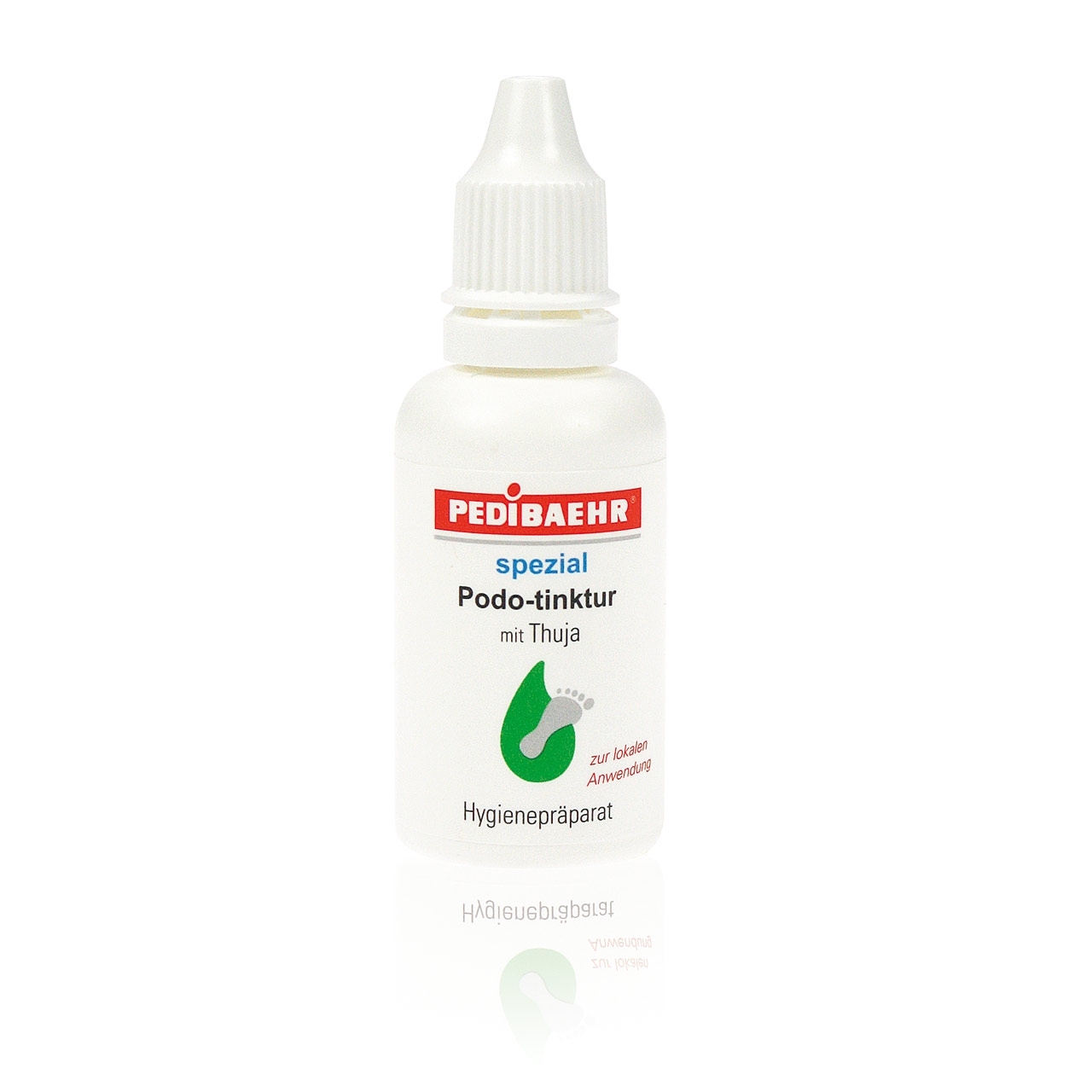 PEDIBAEHR - Podo-tinktur mit Thuja, 30ml, Flasche mit Dosierspitze (Staffelpreis) PEDIBAEHR - Podo-tinktur mit Thuja, 30ml, Flasche mit Dosierspitze (Staffelpreis)