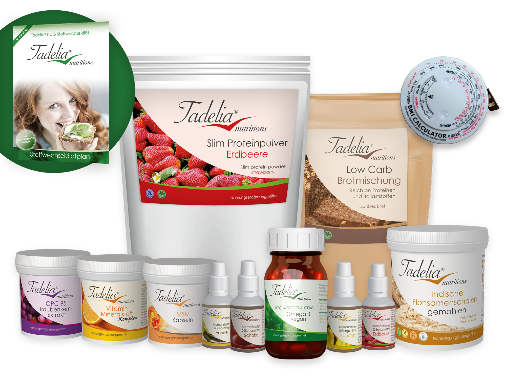 Tadelia® hCG* Stoffwechseldiät | Entschlackungsdiät Tadelia® hCG* Stoffwechseldiät | Entschlackungsdiät