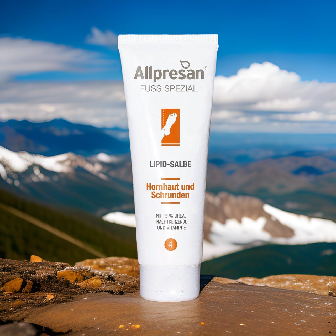 Allpresan Fuß Spezial Nr 4, Lipid-Salbe Hornhaut & Schrunden 125 ml Allpresan Fuß Spezial Nr 4, Lipid-Salbe Hornhaut & Schrunden 125 ml