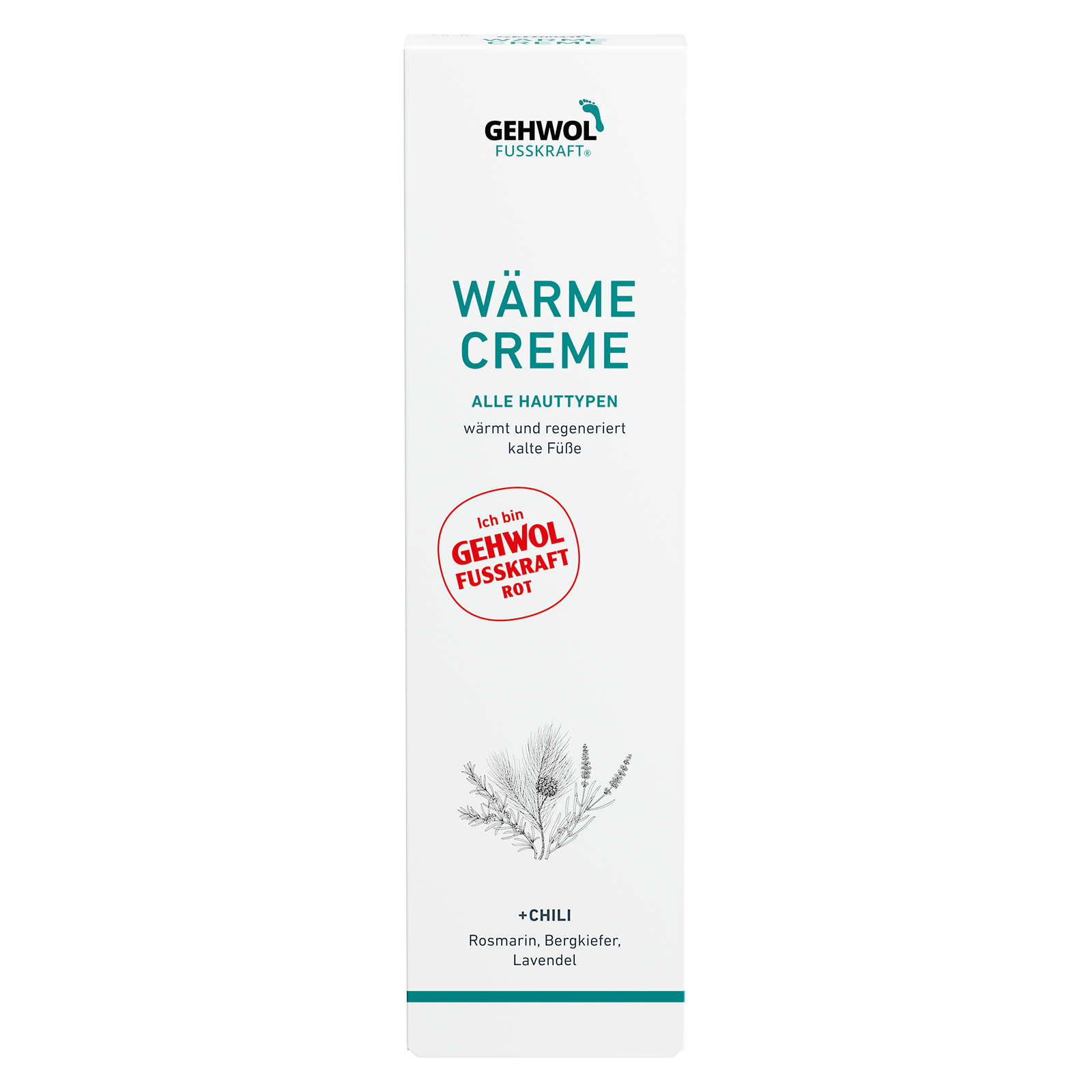 GEHWOL FUSSKRAFT Wärme Creme 125 ml