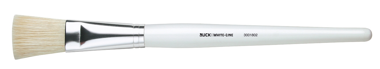 RUCK WHITE-Line Maskenpinsel | flach L/B Pinselkopf: 19/3,5 cm RUCK WHITE-Line Maskenpinsel | flach L/B Pinselkopf: 19/3,5 cm