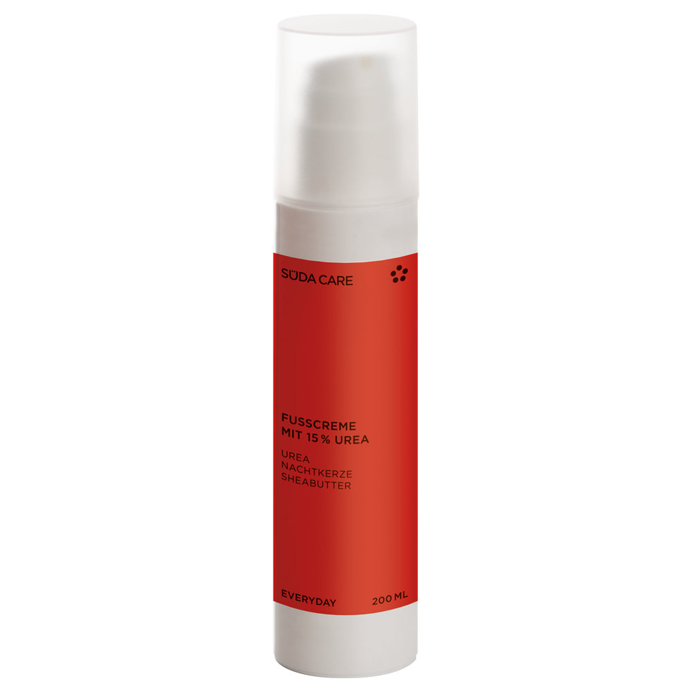 SÜDA CARE Everyday Fusscreme mit 15% Urea 200 ml SÜDA CARE Everyday Fusscreme mit 15% Urea 200 ml