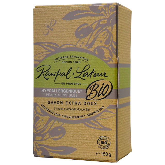 Rampal Latour BIO-Seife - Hypoallergénique 150g Rampal Latour BIO-Seife - Hypoallergénique 150g