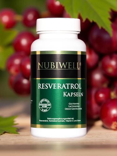 Nubiwell Resveratrol 80 Kapseln á 740 mg = 59,2 g