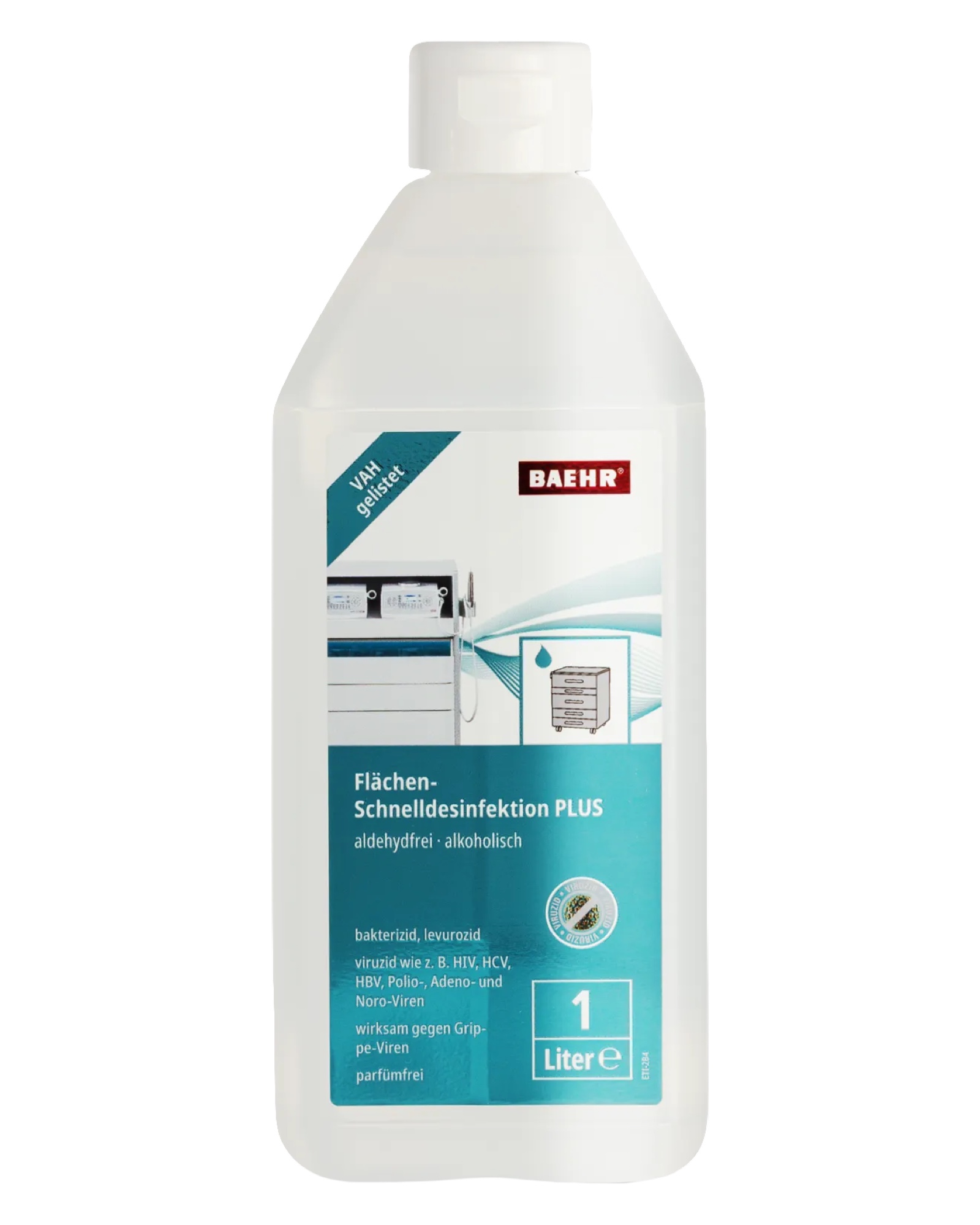 BAEHR Flächen-Schnelldesinfektion PLUS, 1000 ml
