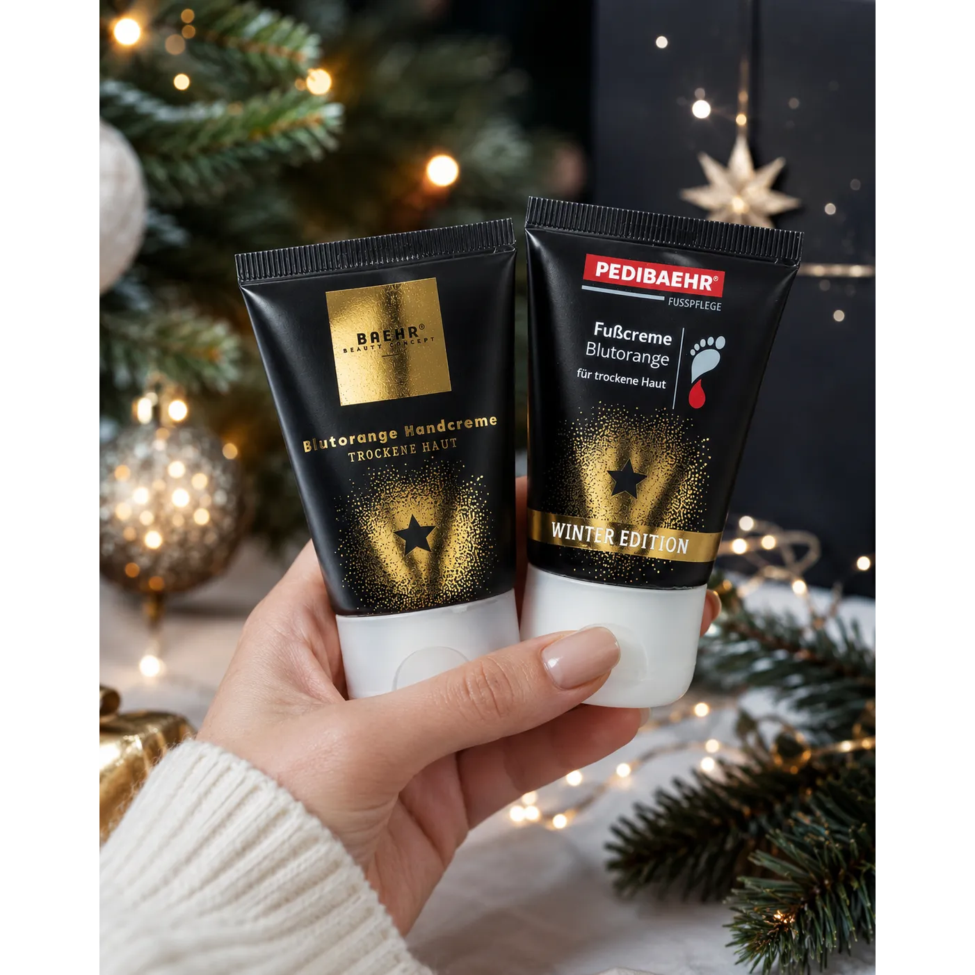 BAEHR PEDIBAEHR Winter-Edition Fußcreme Blutorange, 30 ml