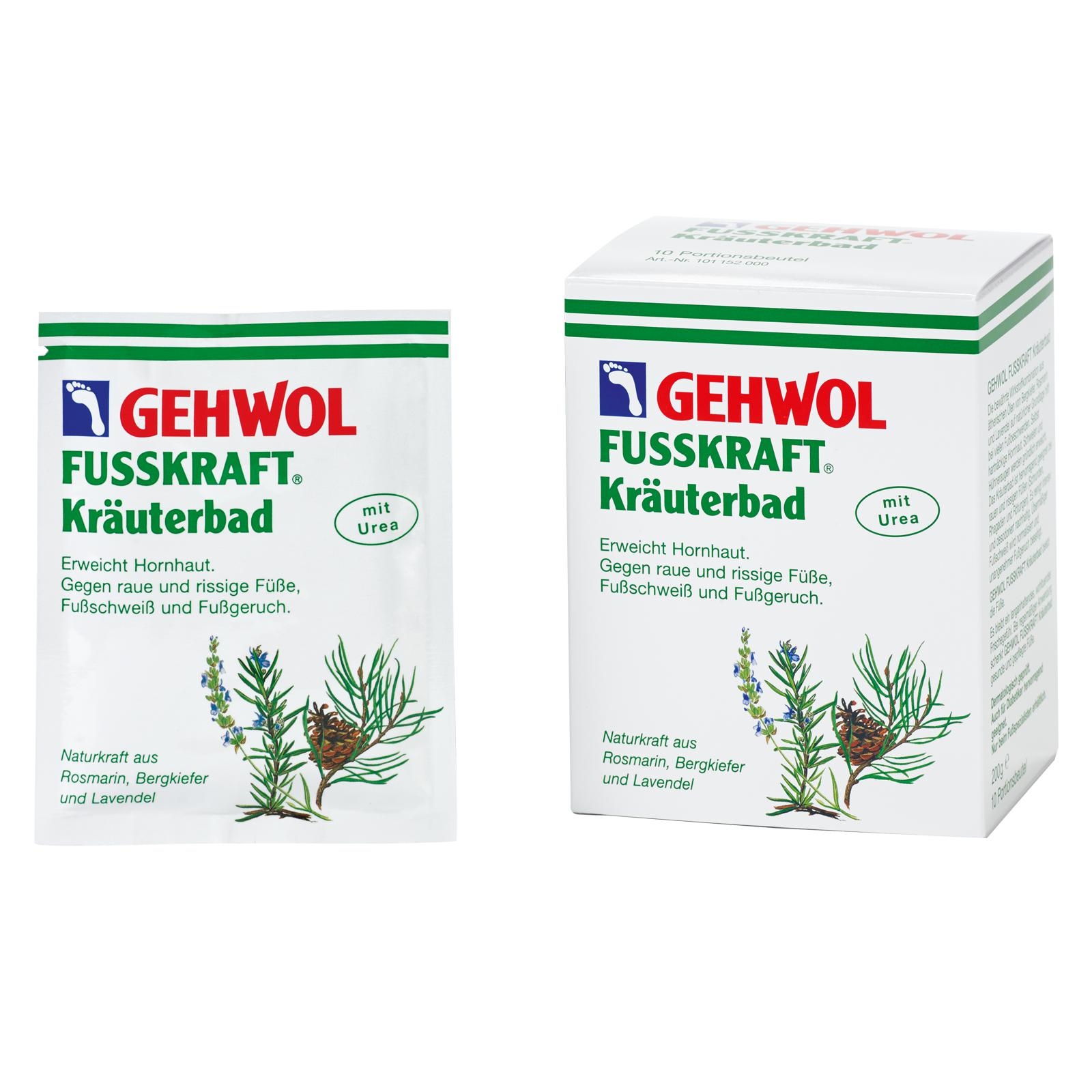 GEHWOL FUSSKRAFT Kräuterbad 10 Portionsbeutel - 200 g GEHWOL FUSSKRAFT Kräuterbad 10 Portionsbeutel - 200 g