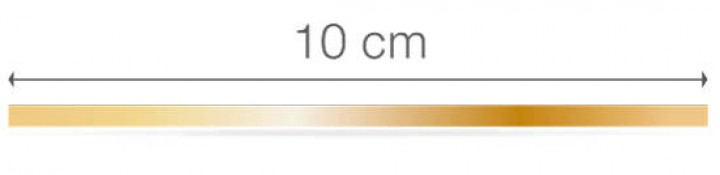 Goldstadtspangen 100 mm, 4 Stückn