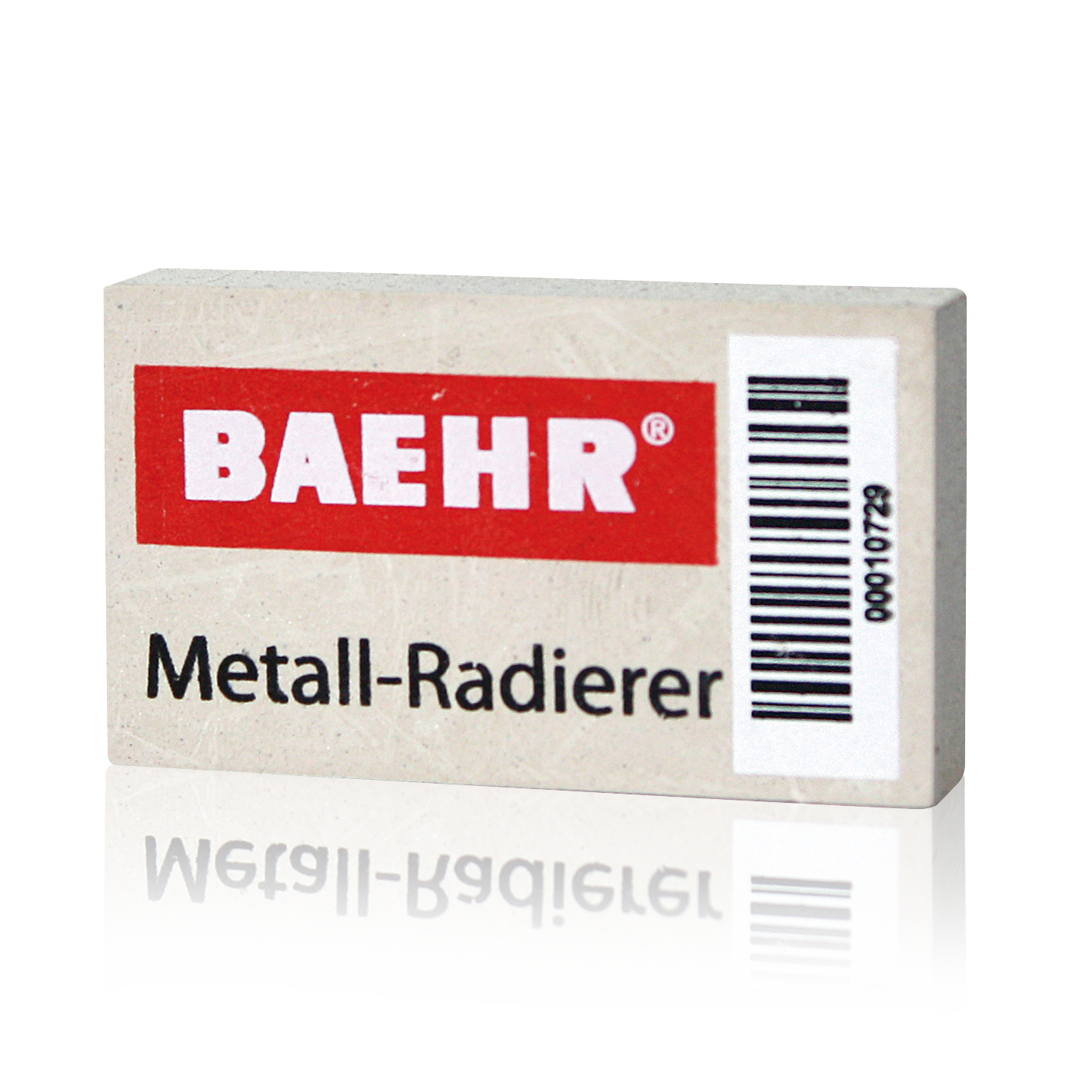 BAEHR Metall-Radierer, 5 x 2,9 x 1 cm