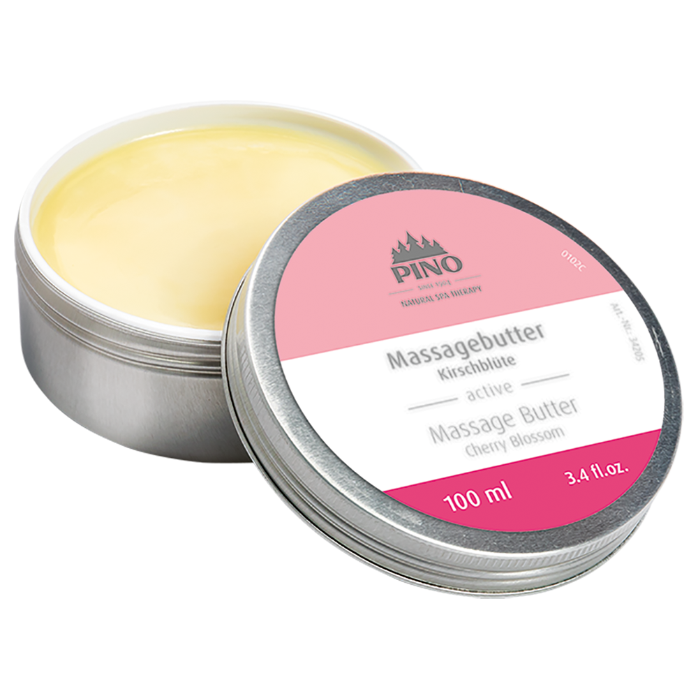 PINO Massagebutter Kirschblüte - aktiv PINO Massagebutter Kirschblüte - aktiv
