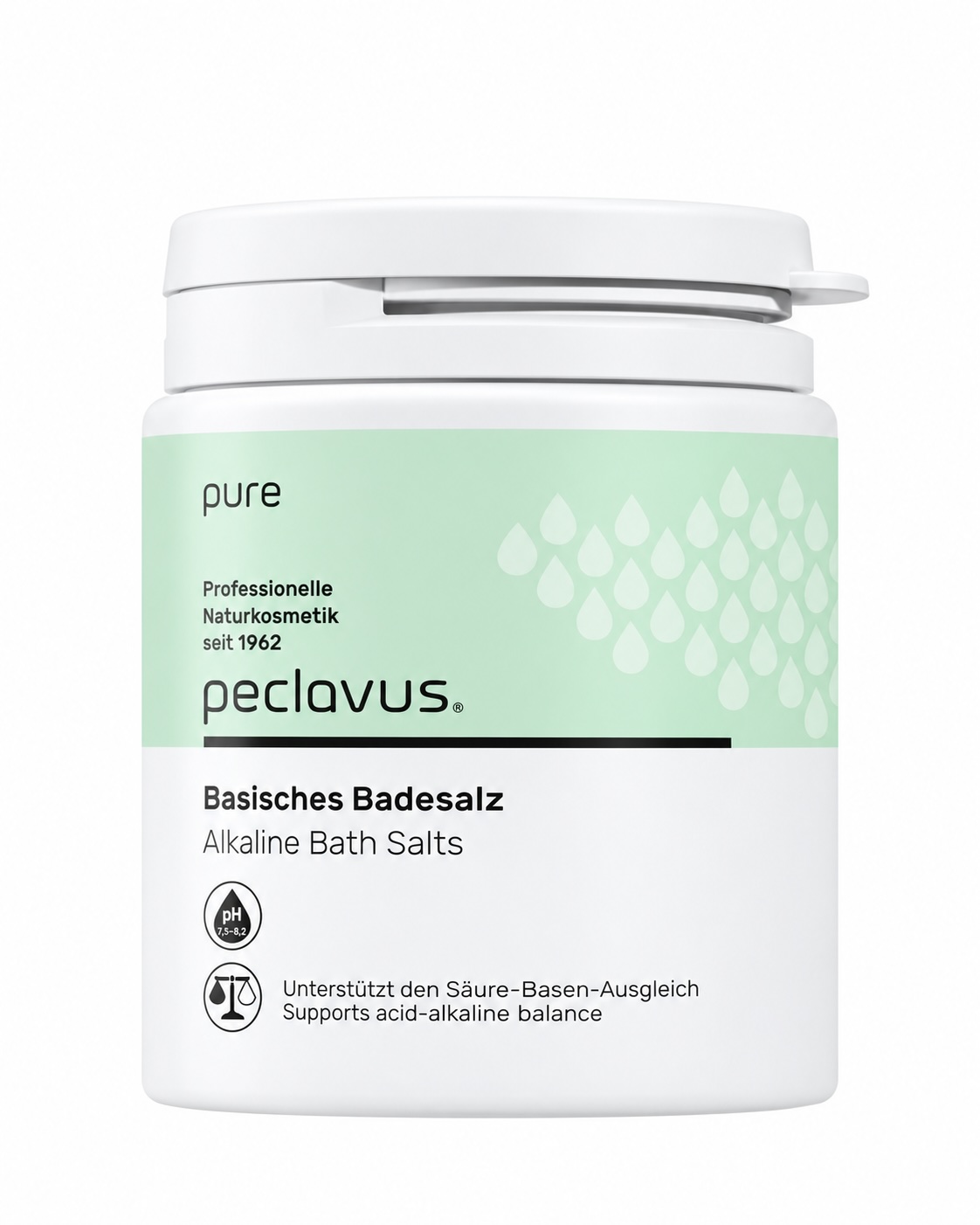 Peclavus pure Basisches Badesalz 1000 g