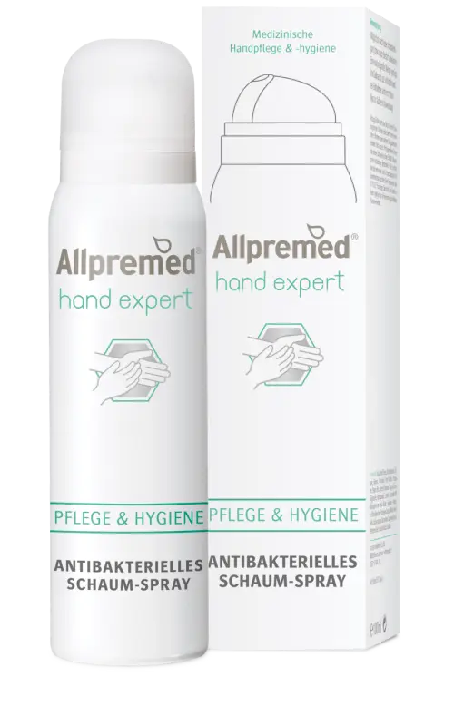 🔴 Allpremed hand expert Schaum-Spray PFLEGE & HYGIENE 100 ml 🔴 Allpremed hand expert Schaum-Spray PFLEGE & HYGIENE 100 ml