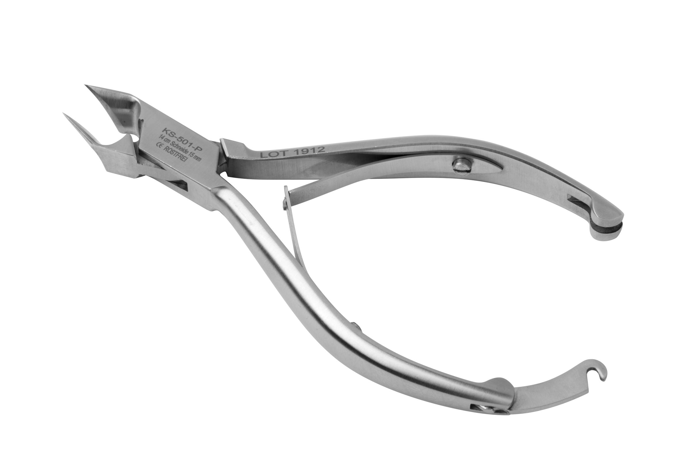 Tadelia® Professional Kopfschneider für Fußpflege und Podologie | KS-501-P | Länge 14 cm Schneide 15 mm  Tadelia® Professional Kopfschneider für Fußpflege und Podologie | KS-501-P | Länge 14 cm Schneide 15 mm