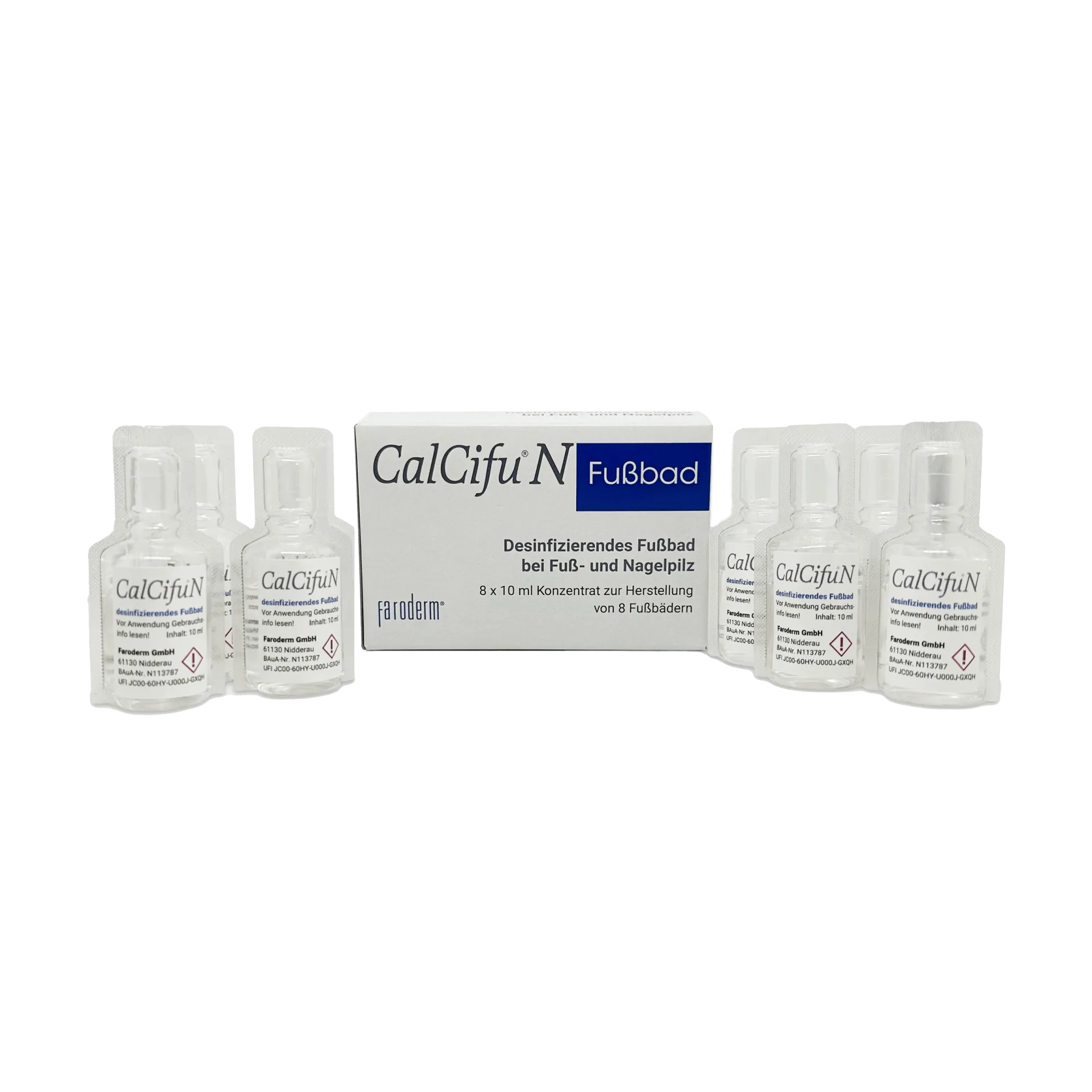 Calcifu Fußbad 8 x 10 ml Calcifu Fußbad 8 x 10 ml