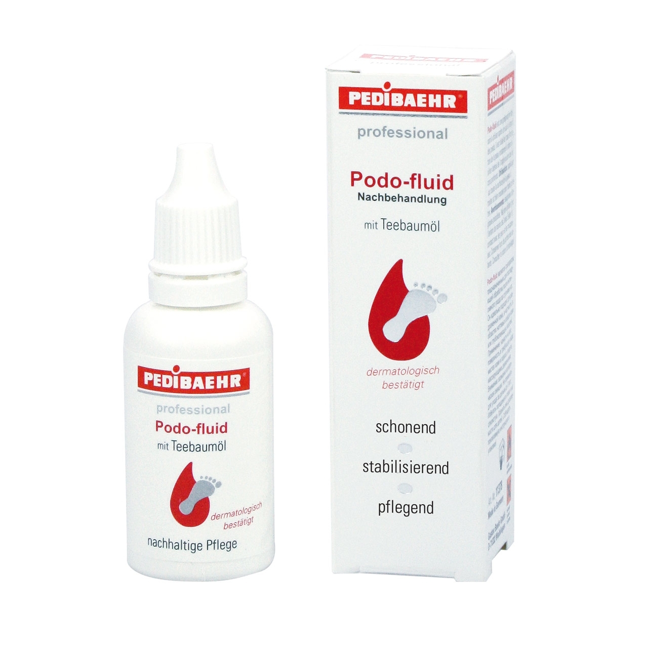 PEDIBAEHR Podo-fluid mit Teebaumöl 30 ml PEDIBAEHR Podo-fluid mit Teebaumöl 30 ml