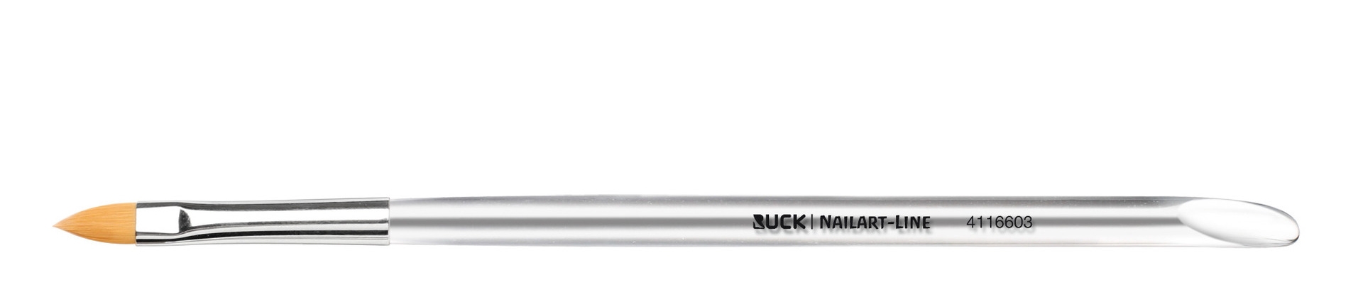 RUCK NAILART-Line Gelmodellagepinsel flach/spitz, Länge ca. 16 cm RUCK NAILART-Line Gelmodellagepinsel flach/spitz, Länge ca. 16 cm