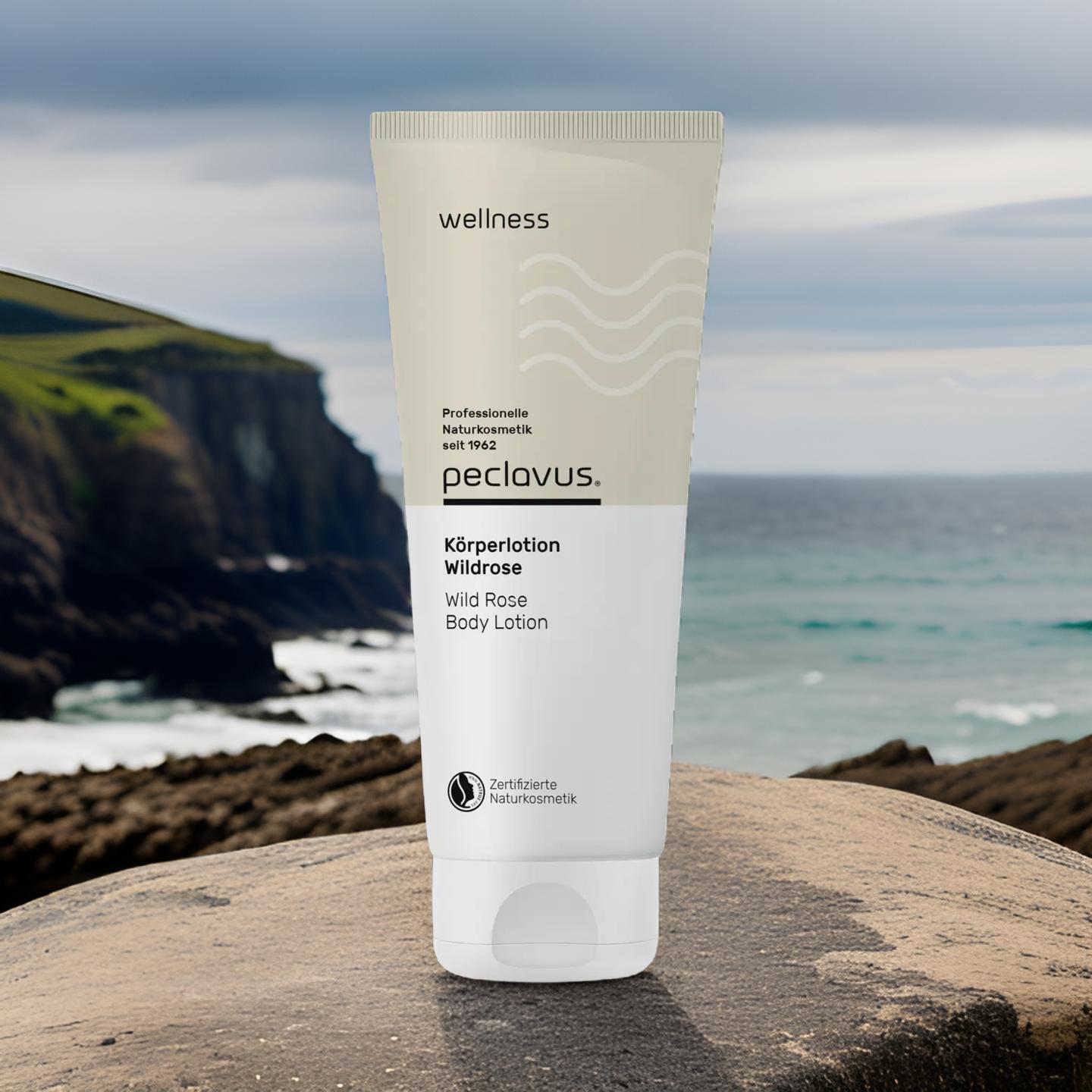 PECLAVUS Körperlotion Wildrose 200 ml | Ruhe finden PECLAVUS Körperlotion Wildrose 200 ml | Ruhe finden
