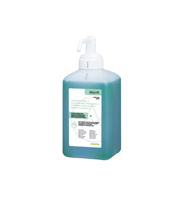 Saraya Alsoft G schäumende Handseife, 1 L Saraya Alsoft G schäumende Handseife, 1 L