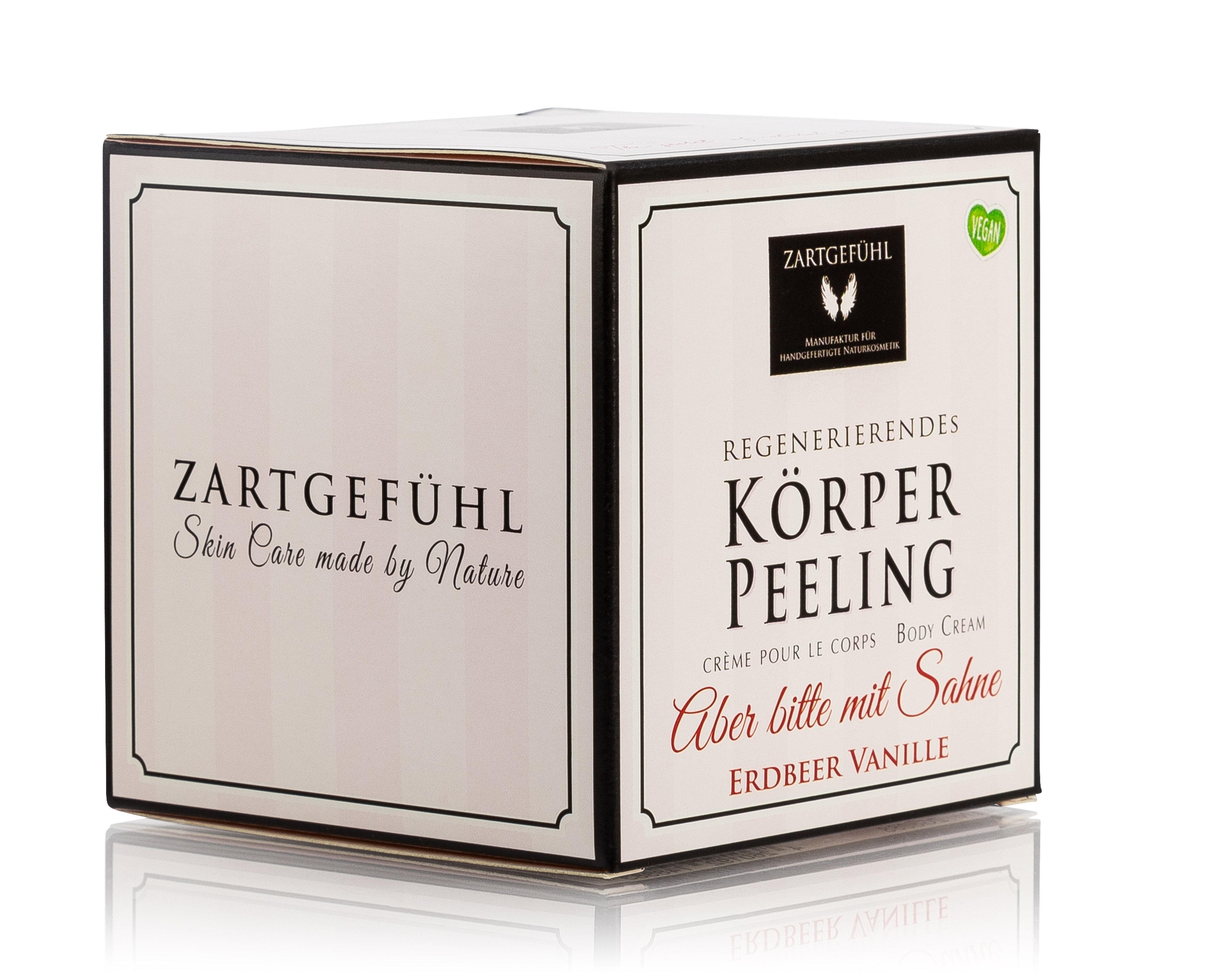 ZARTGEFÜHL Salz-Körperpeeling"Aber Bitte mit Sahne" 200 ml ZARTGEFÜHL Salz-Körperpeeling"Aber Bitte mit Sahne" 200 ml