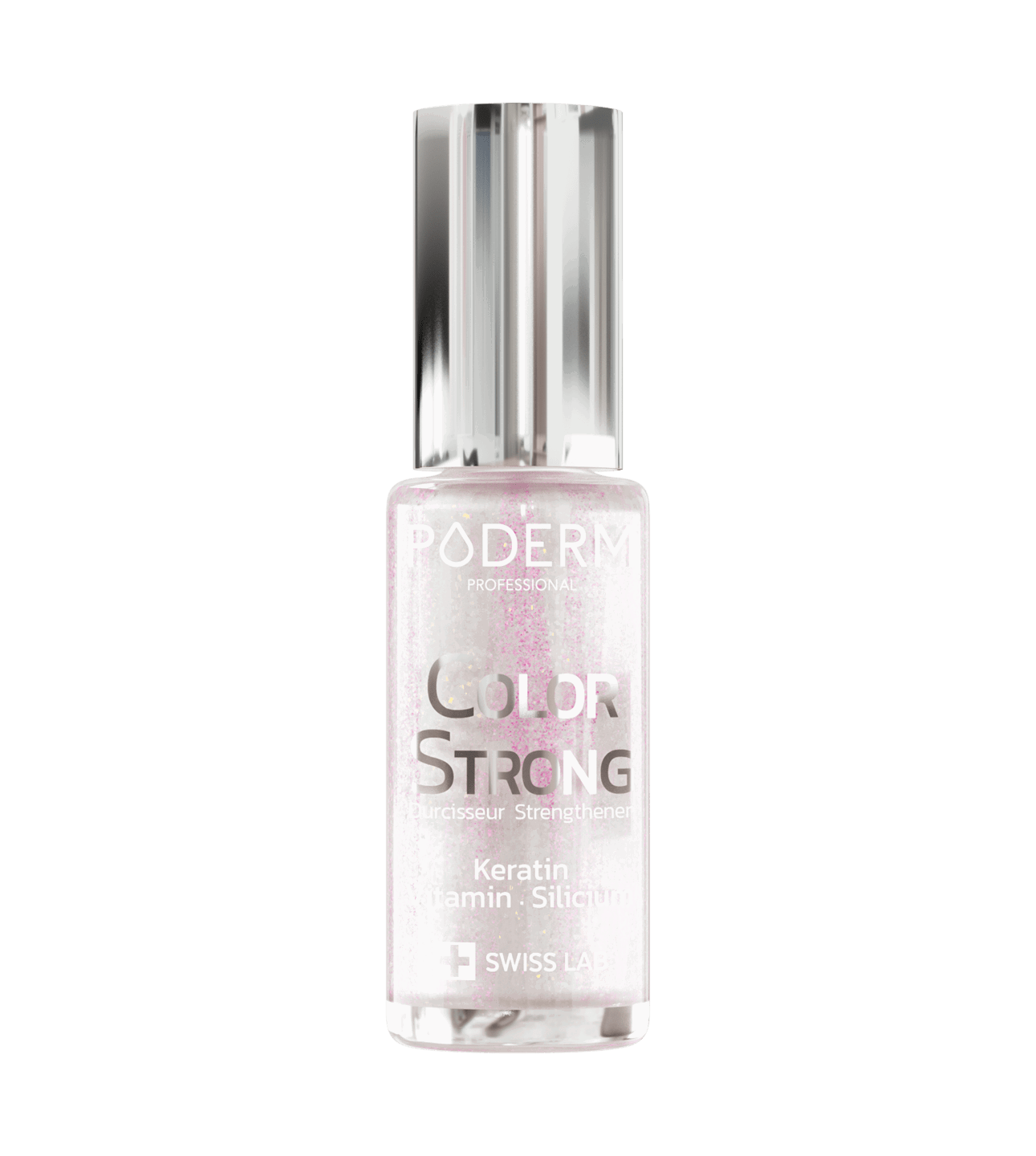 PODERM PFLEGELACK Nagelhärter Color Strong, 8 ml, Highlighter 138