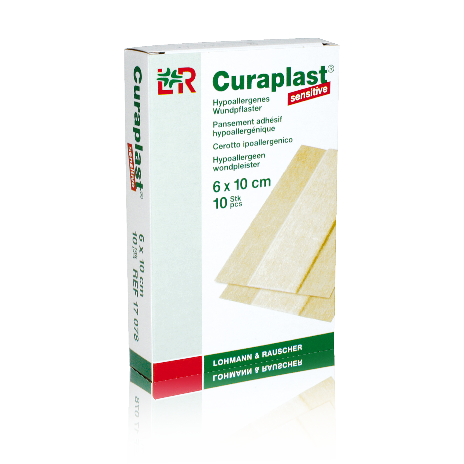 LR Curaplast sensitive 6 cm x 10 cm, 1 Pack (10 Stk.) LR Curaplast sensitive 6 cm x 10 cm, 1 Pack (10 Stk.)