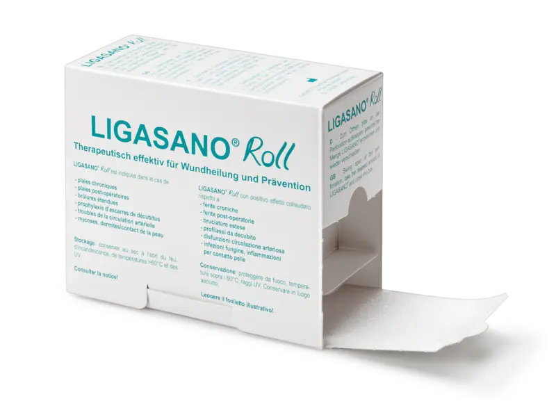 Ligasano Roll Spenderbox unsteril L/B/H 300/5/0,3 cm
