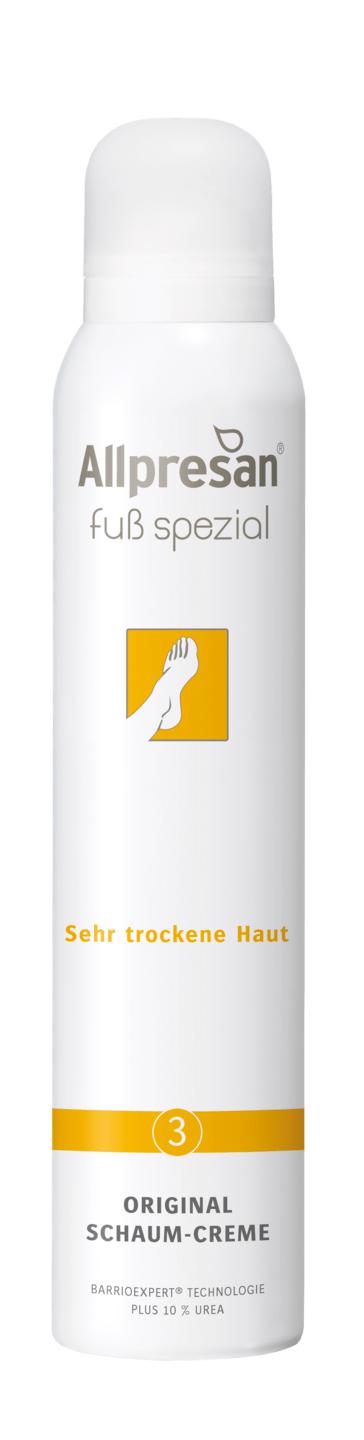 Allpresan Fuß spezial 3 | sehr trockener Haut | Original Schaum-Creme | 200 ml Allpresan Fuß spezial 3 | sehr trockener Haut | Original Schaum-Creme | 200 ml
