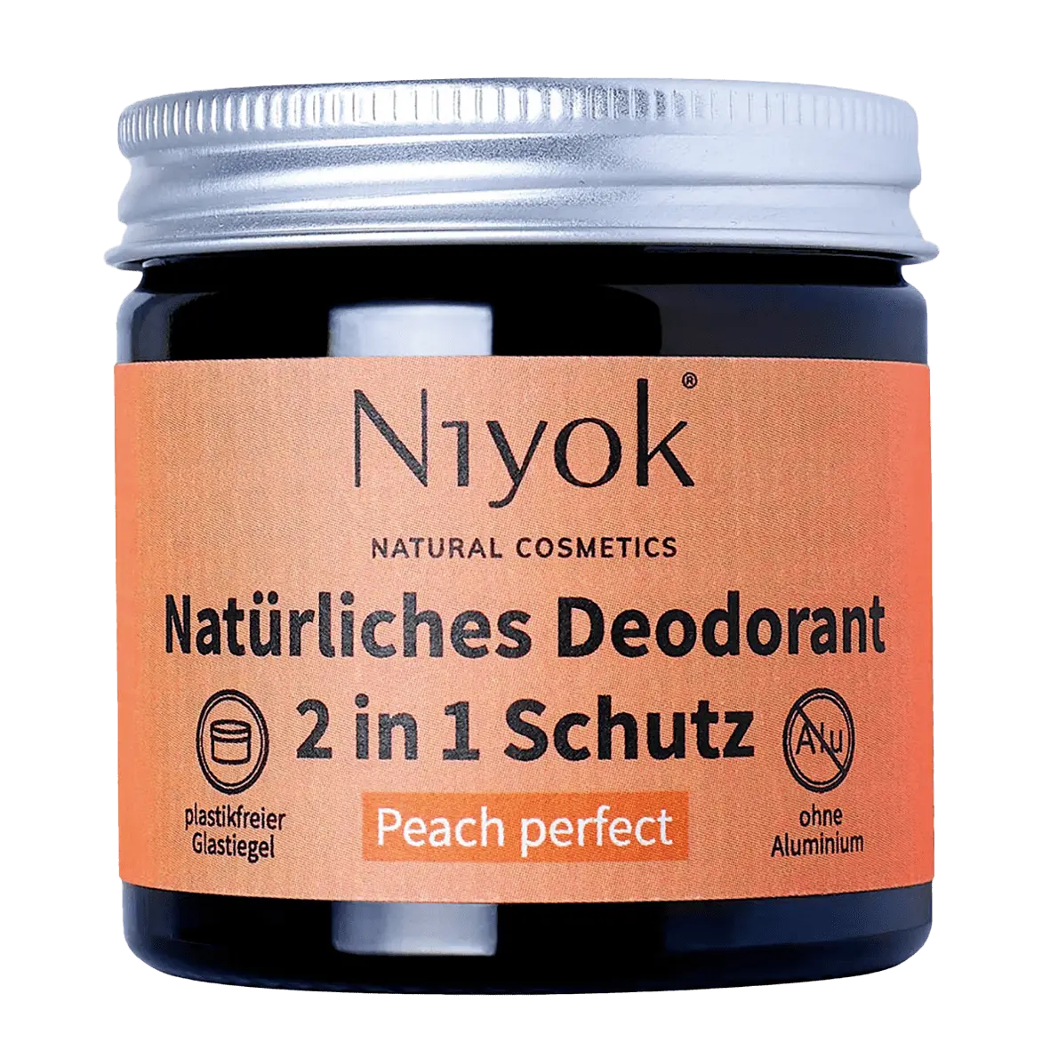 Niyok Deocreme, 40 ml, PEACH PERFECT Niyok Deocreme, 40 ml, PEACH PERFECT