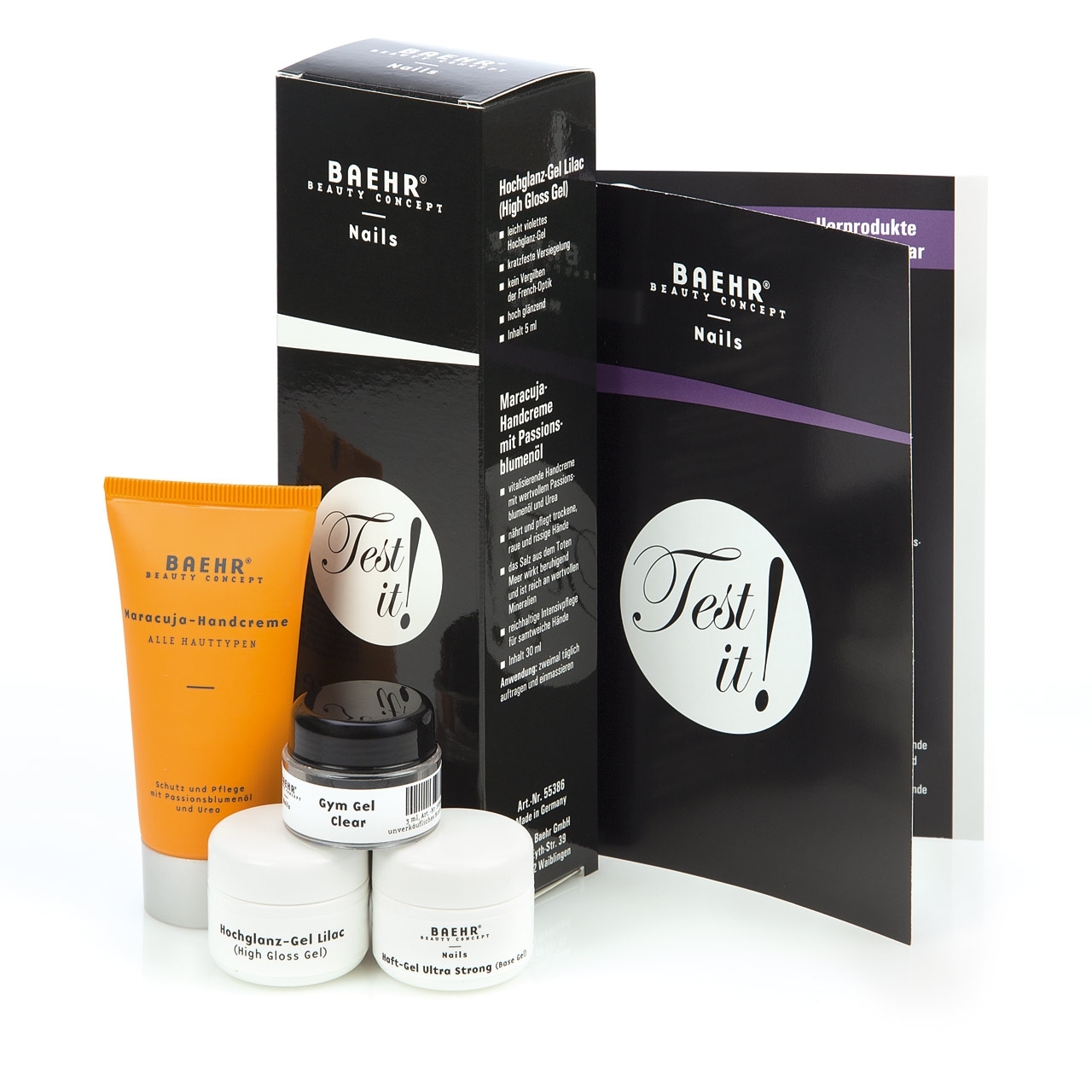 BAEHR BEAUTY CONCEPT - NAILS Gel-Testerbox