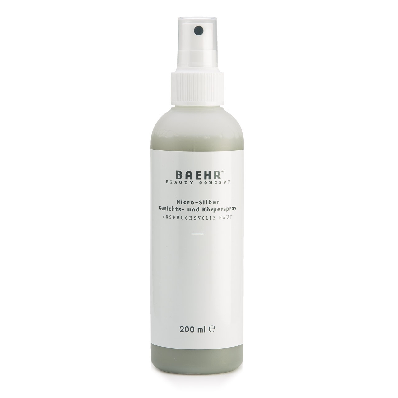 BAEHR BEAUTY CONCEPT Micro-Silber Gesichts-und Körperspray 200 ml BAEHR BEAUTY CONCEPT Micro-Silber Gesichts-und Körperspray 200 ml