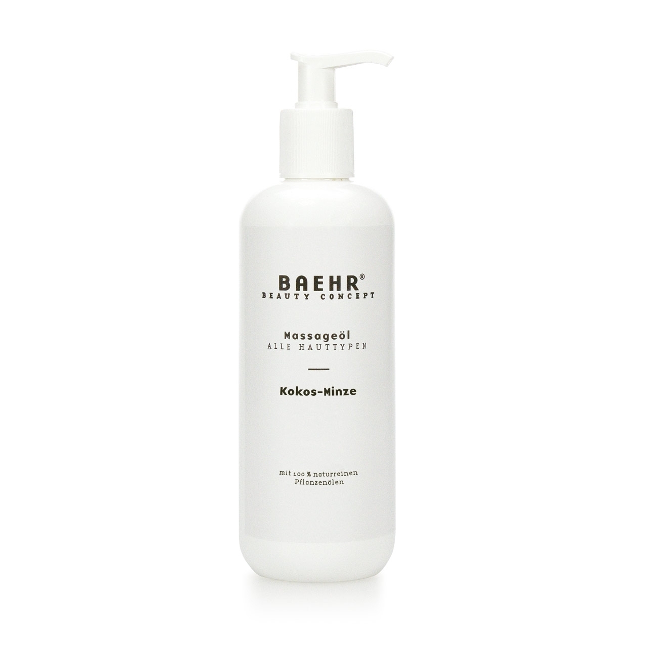BAEHR BEAUTY CONCEPT Massageöl Kokos-Minze Pumpflasche 500 ml BAEHR BEAUTY CONCEPT Massageöl Kokos-Minze Pumpflasche 500 ml