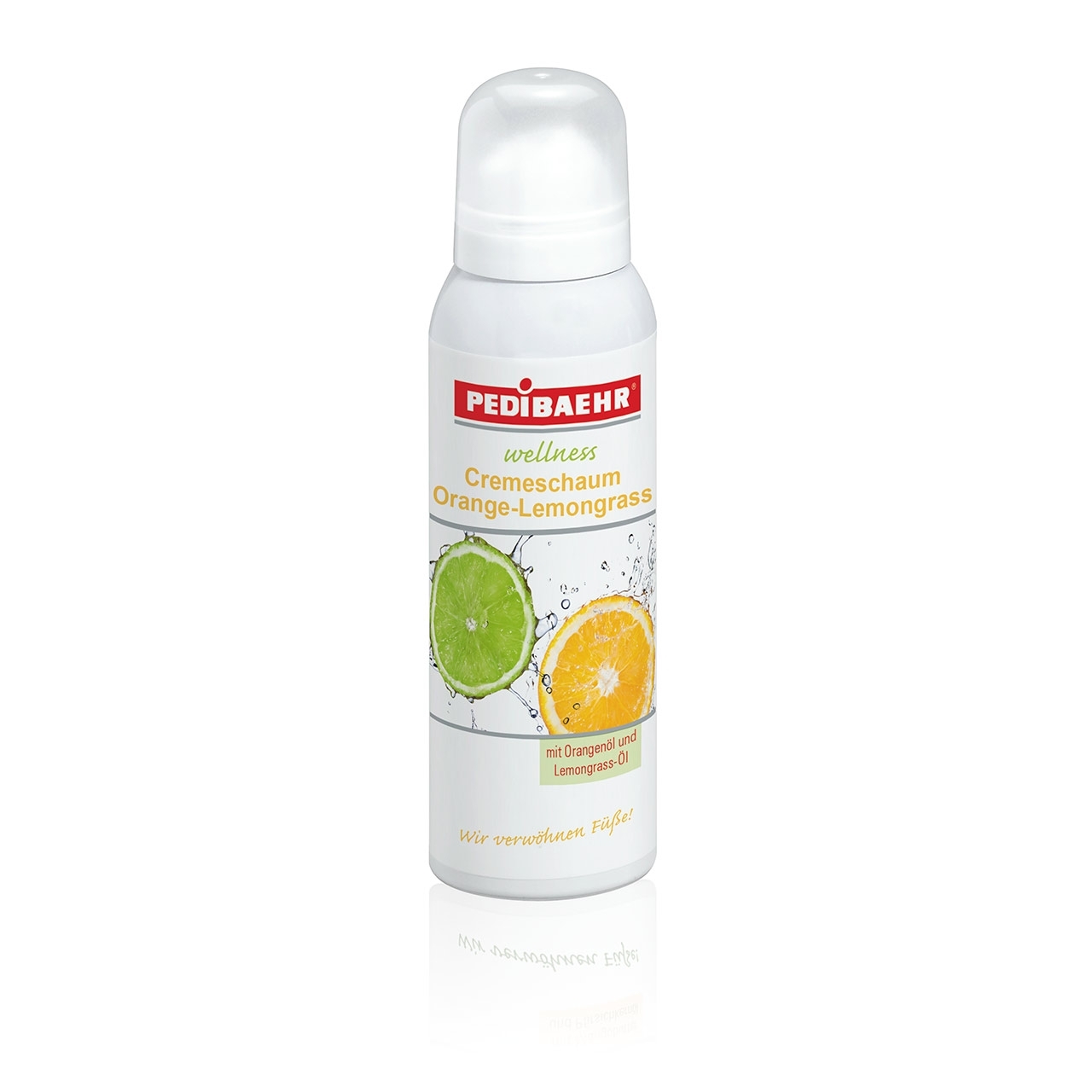 PEDIBAEHR Cremeschaum Orange-Lemongrass 125 ml