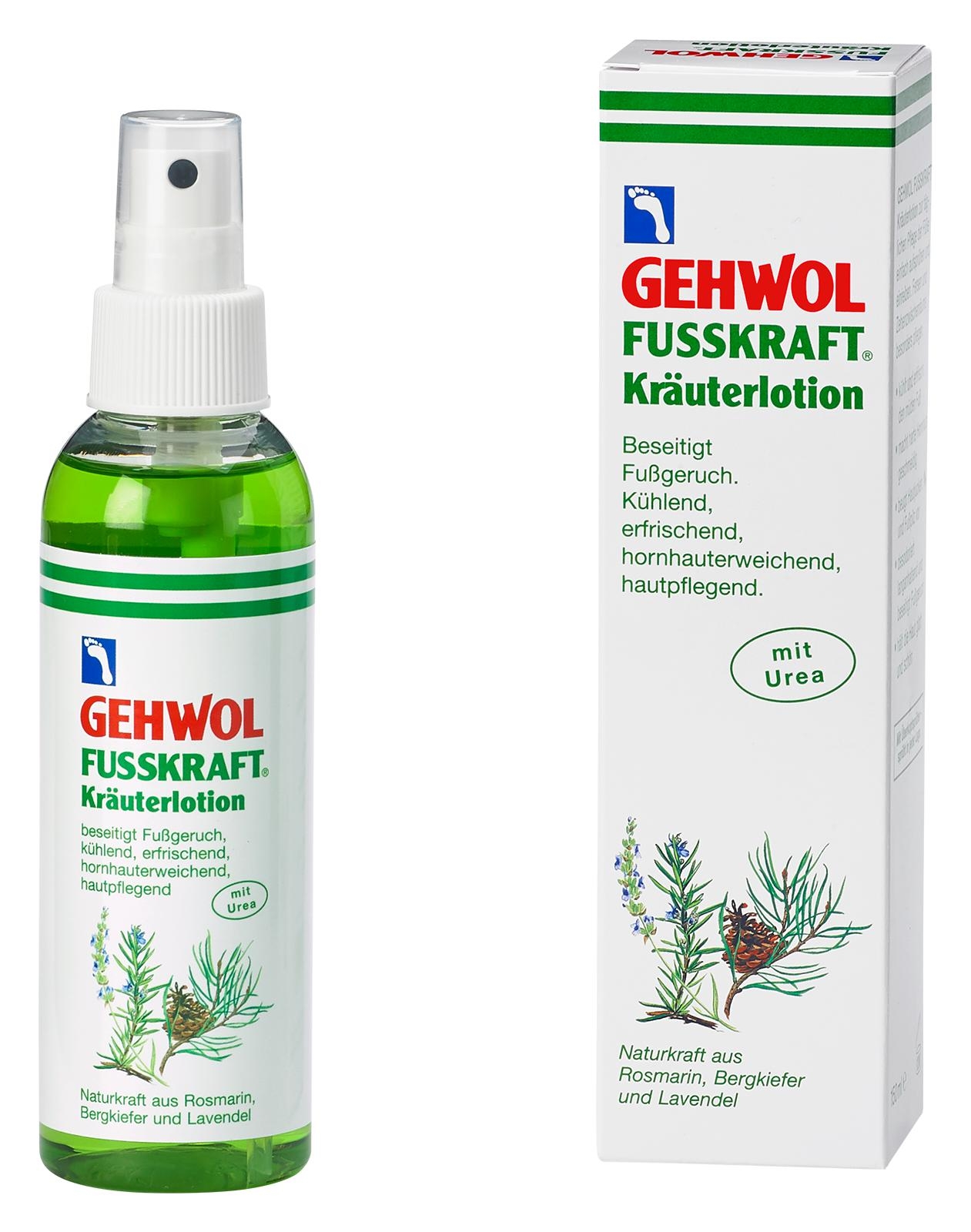 GEHWOL FUSSKRAFT Kräuterlotion 150 ml Fl. mit Pumpzerstäuber