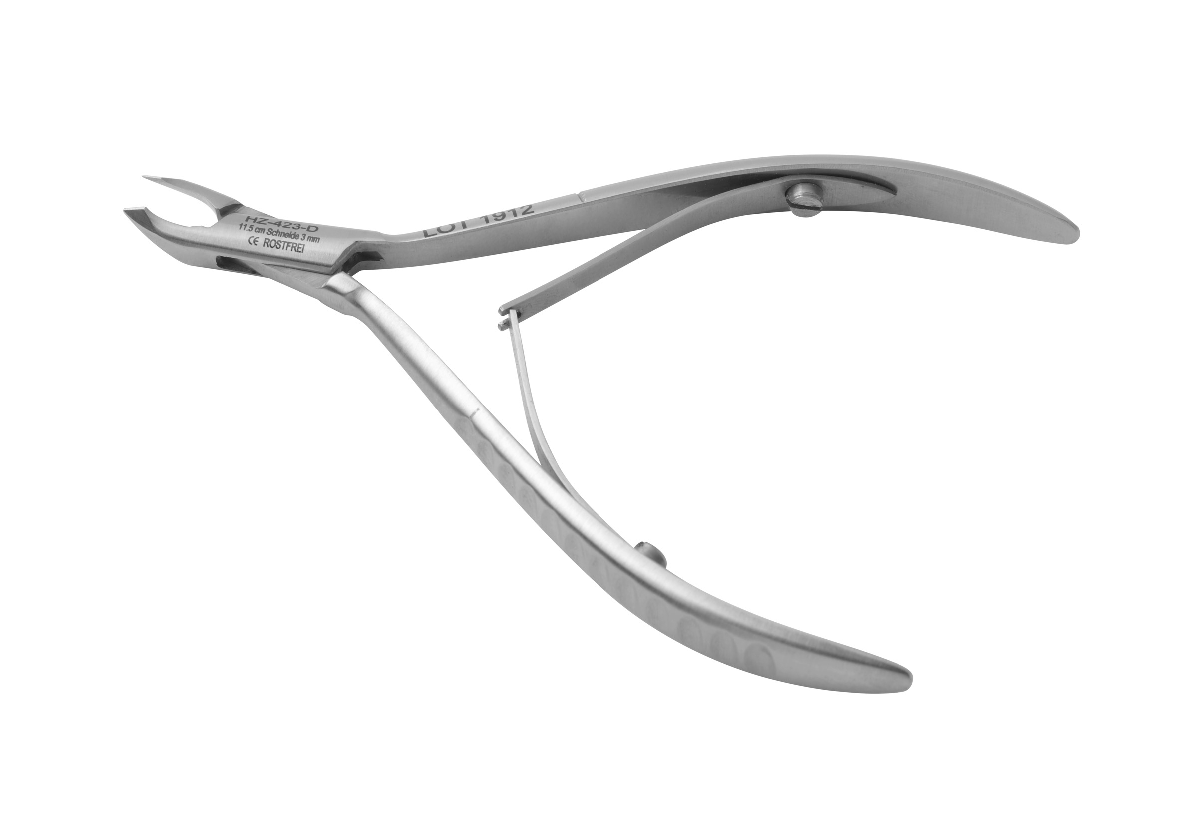 Tadelia® Professional Hautzange für diabetische Fußpflege | HZ-423-D | Länge 11,5 cm Schneide 3 mm  Tadelia® Professional Hautzange für diabetische Fußpflege | HZ-423-D | Länge 11,5 cm Schneide 3 mm