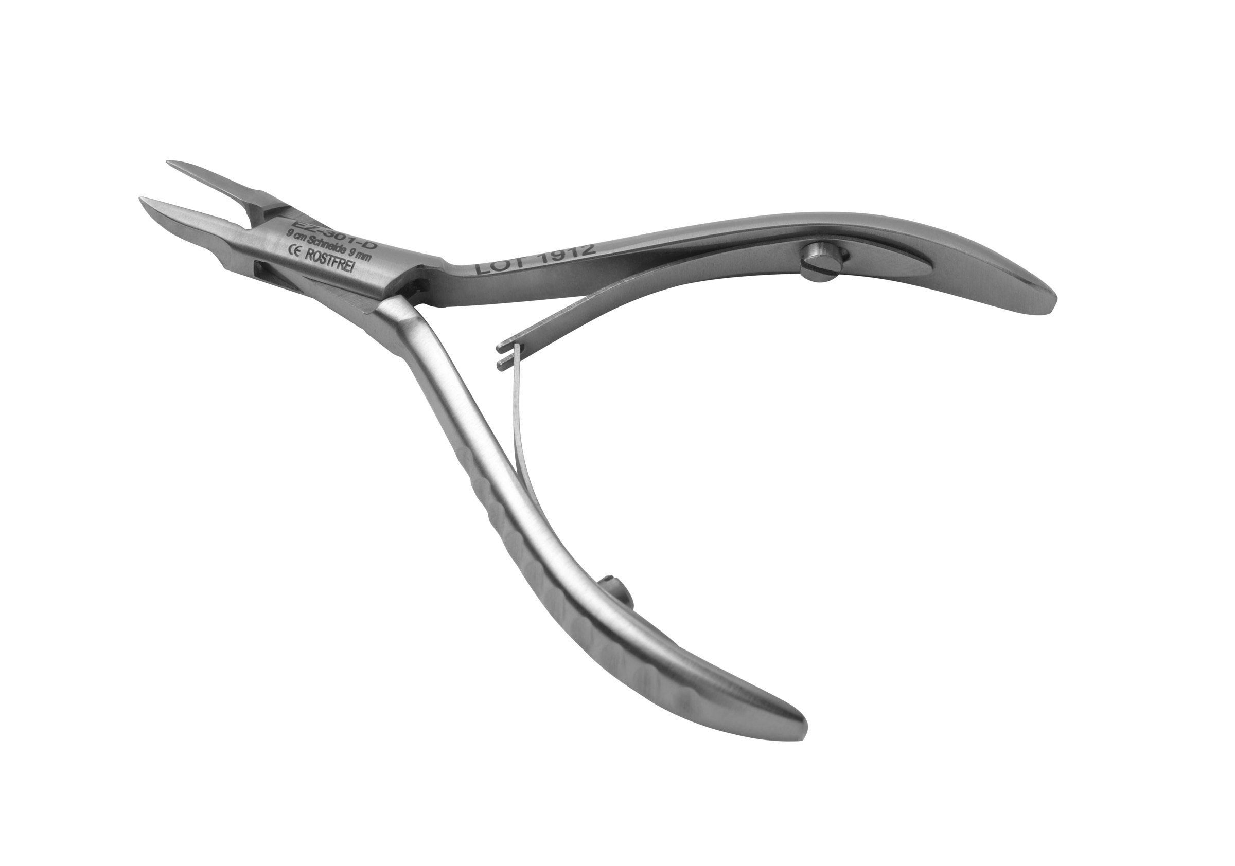 Tadelia® Professional Eckenzange für diabetische Fußpflege | EZ-301-D | Länge 9 cm Schneide 9 mm  Tadelia® Professional Eckenzange für diabetische Fußpflege | EZ-301-D | Länge 9 cm Schneide 9 mm