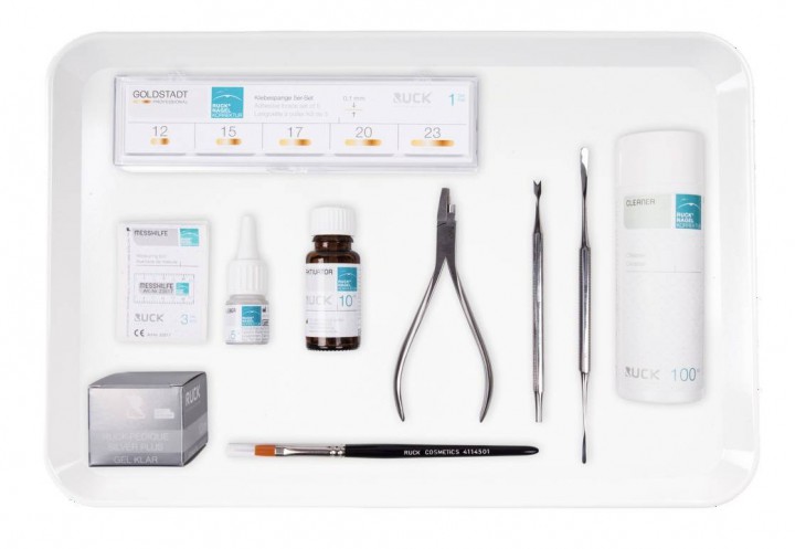 RUCK Nagelkorrektur Goldstadt professional Klebespange Starter-Set RUCK Nagelkorrektur Goldstadt professional Klebespange Starter-Set
