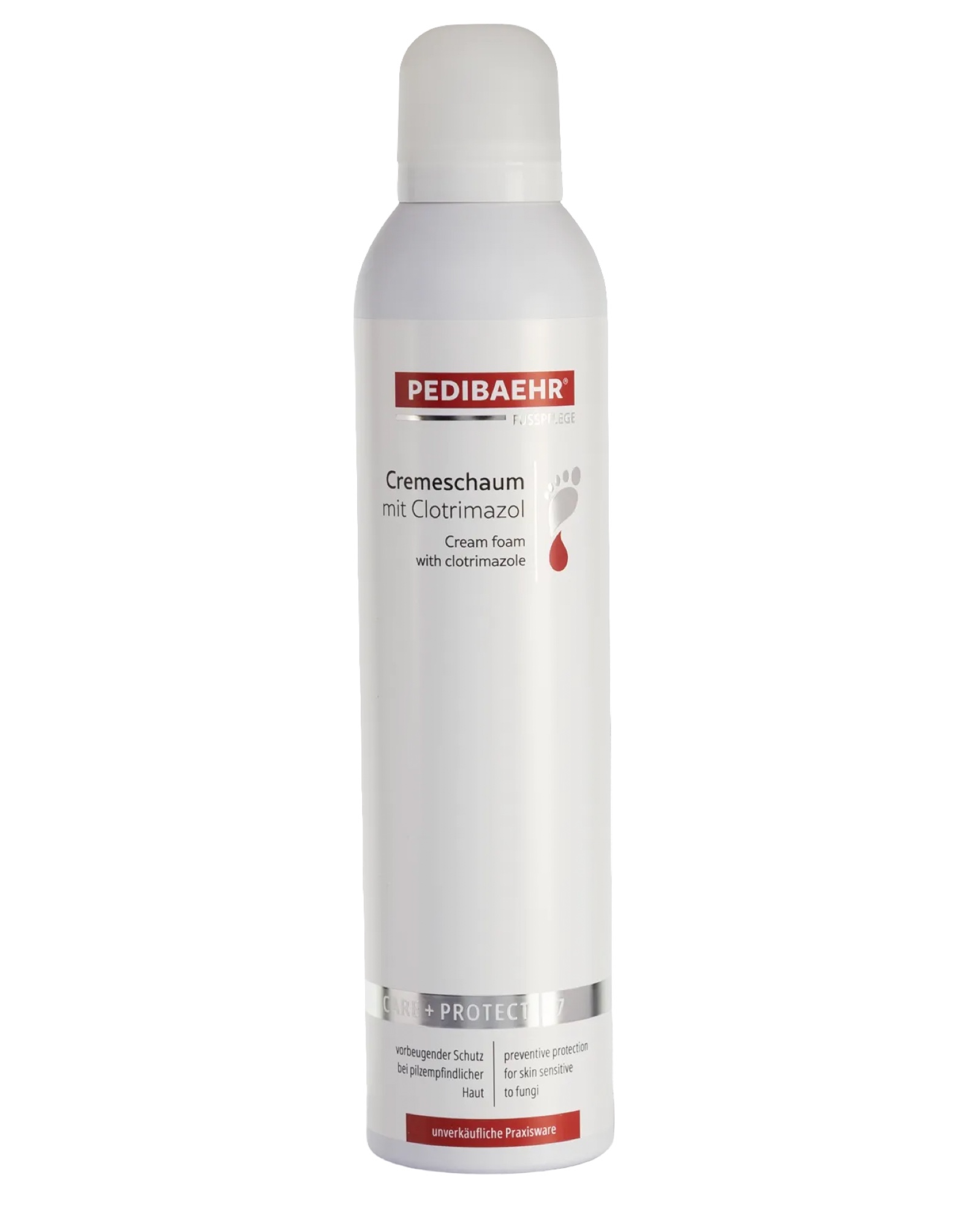 PEDIBAEHR Cremeschaum mit Clotrimazol 300 ml