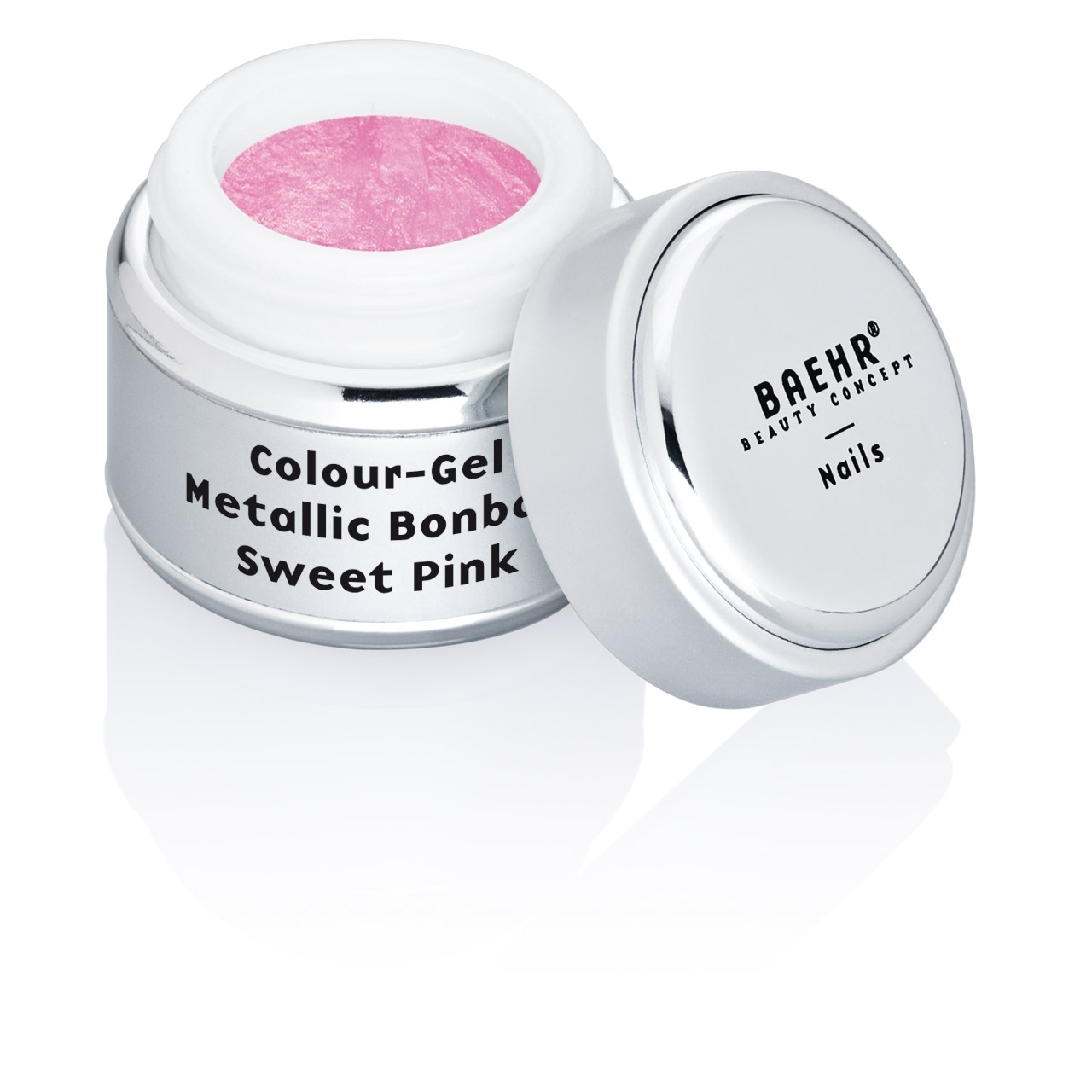 BAEHR BEAUTY CONCEPT - NAILS Colour-Gel Metallic Bonbon Sweet Pink 5 ml BAEHR BEAUTY CONCEPT - NAILS Colour-Gel Metallic Bonbon Sweet Pink 5 ml