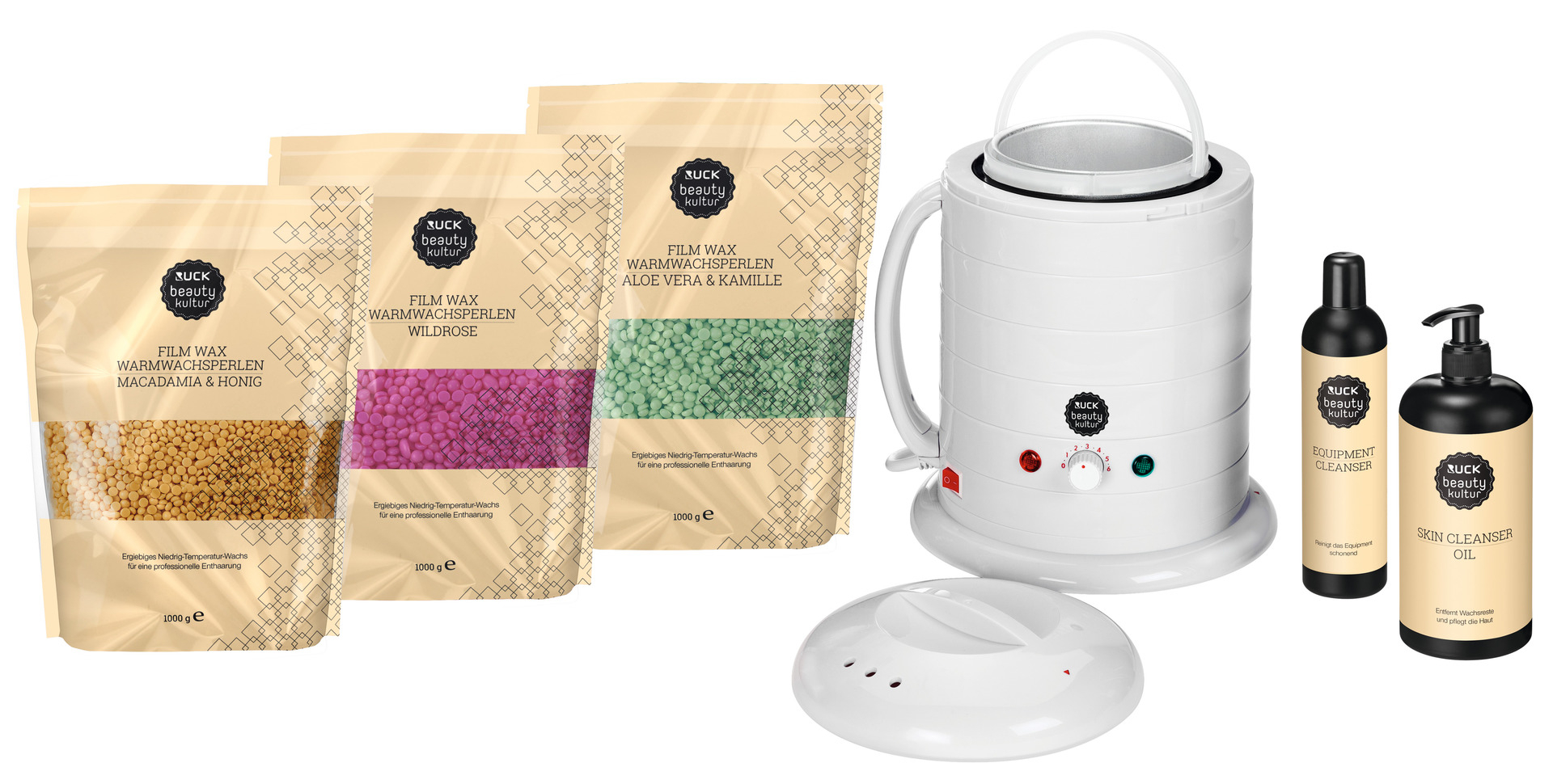 RUCK beautykultur FILM WAX Wachsperlen | Starter-Set RUCK beautykultur FILM WAX Wachsperlen | Starter-Set