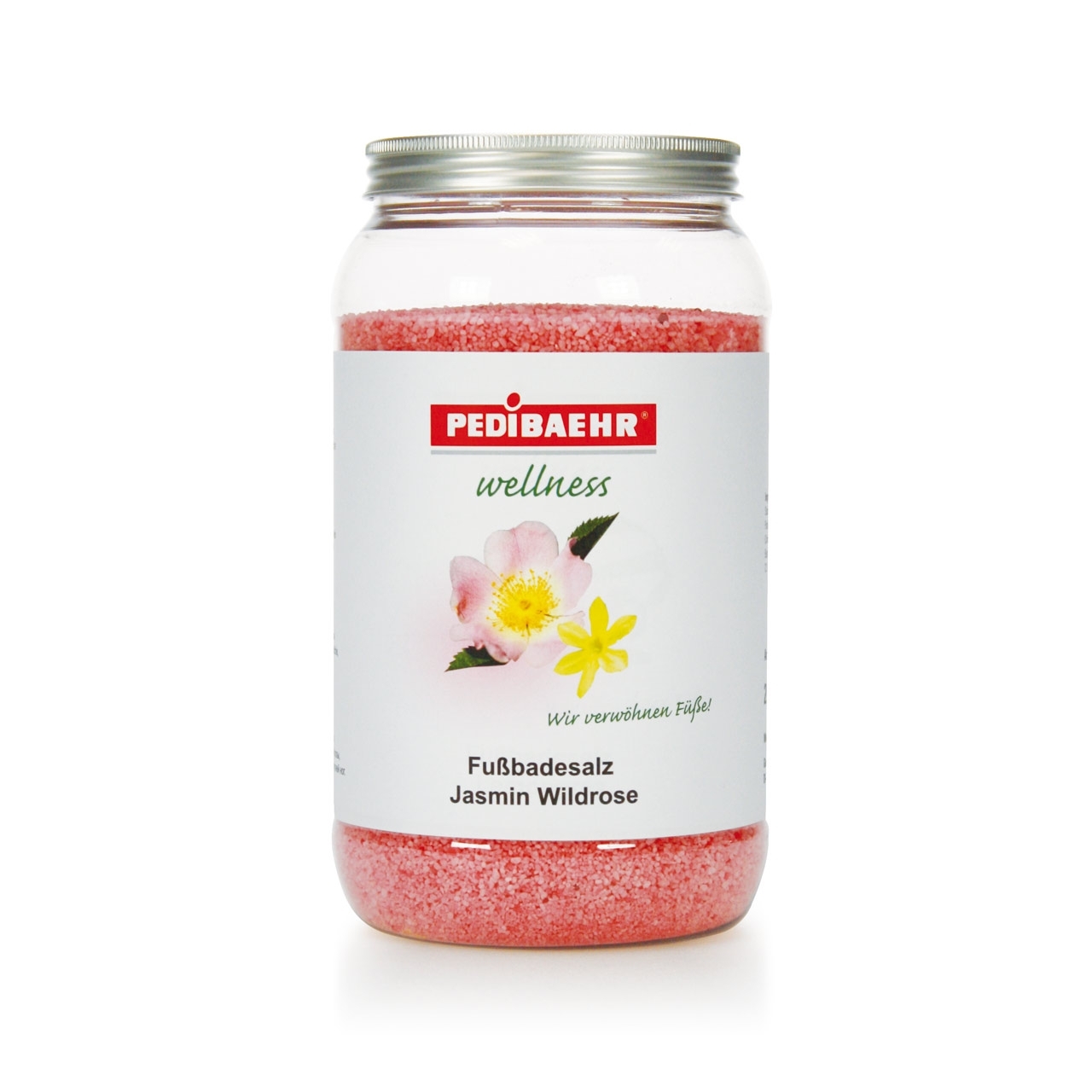 PEDIBAEHR Fußbadesalz Jasmin Wildrose 2 kg PEDIBAEHR Fußbadesalz Jasmin Wildrose 2 kg
