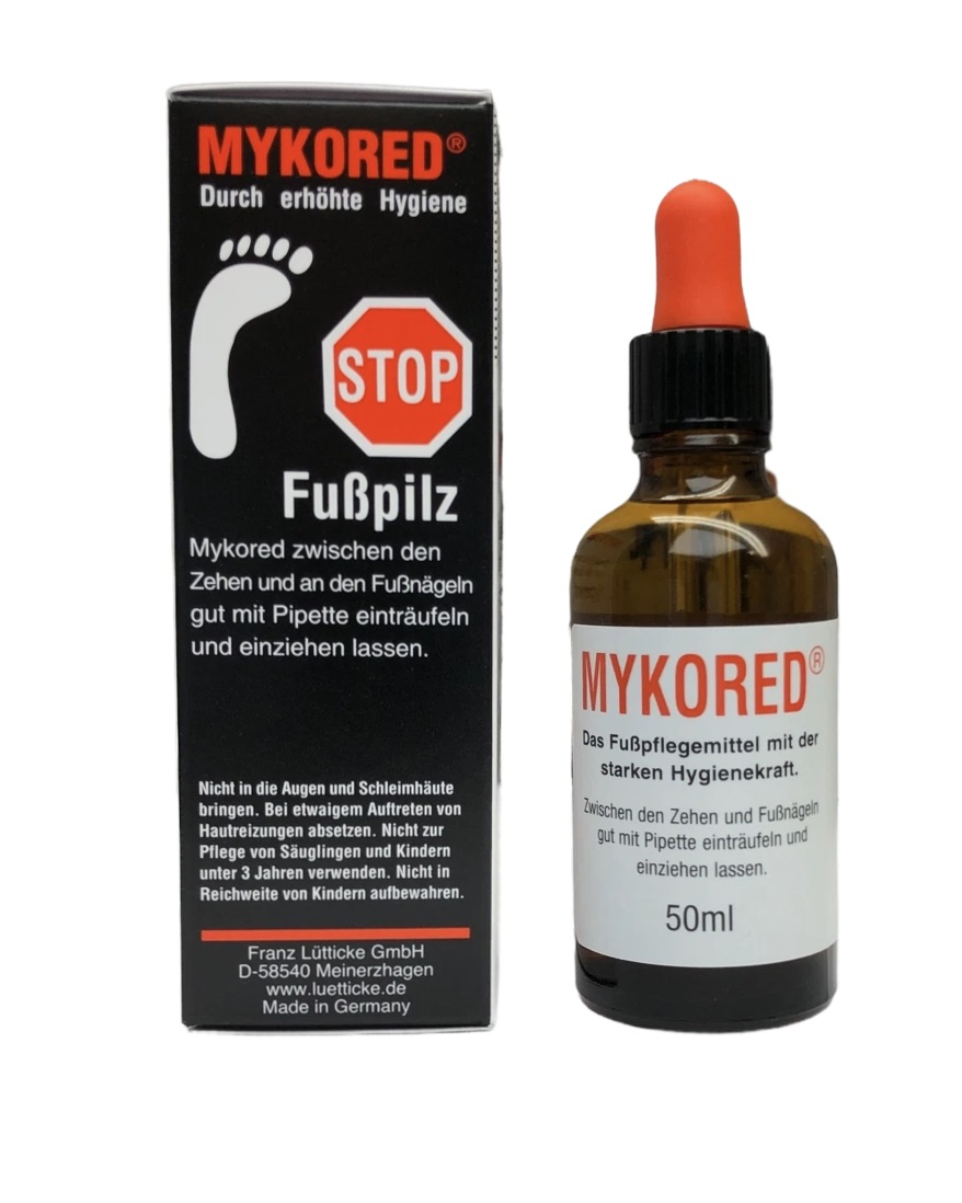 MYKORED Fußpilz Lotion Pipettenflasche 50 ml MYKORED Fußpilz Lotion Pipettenflasche 50 ml