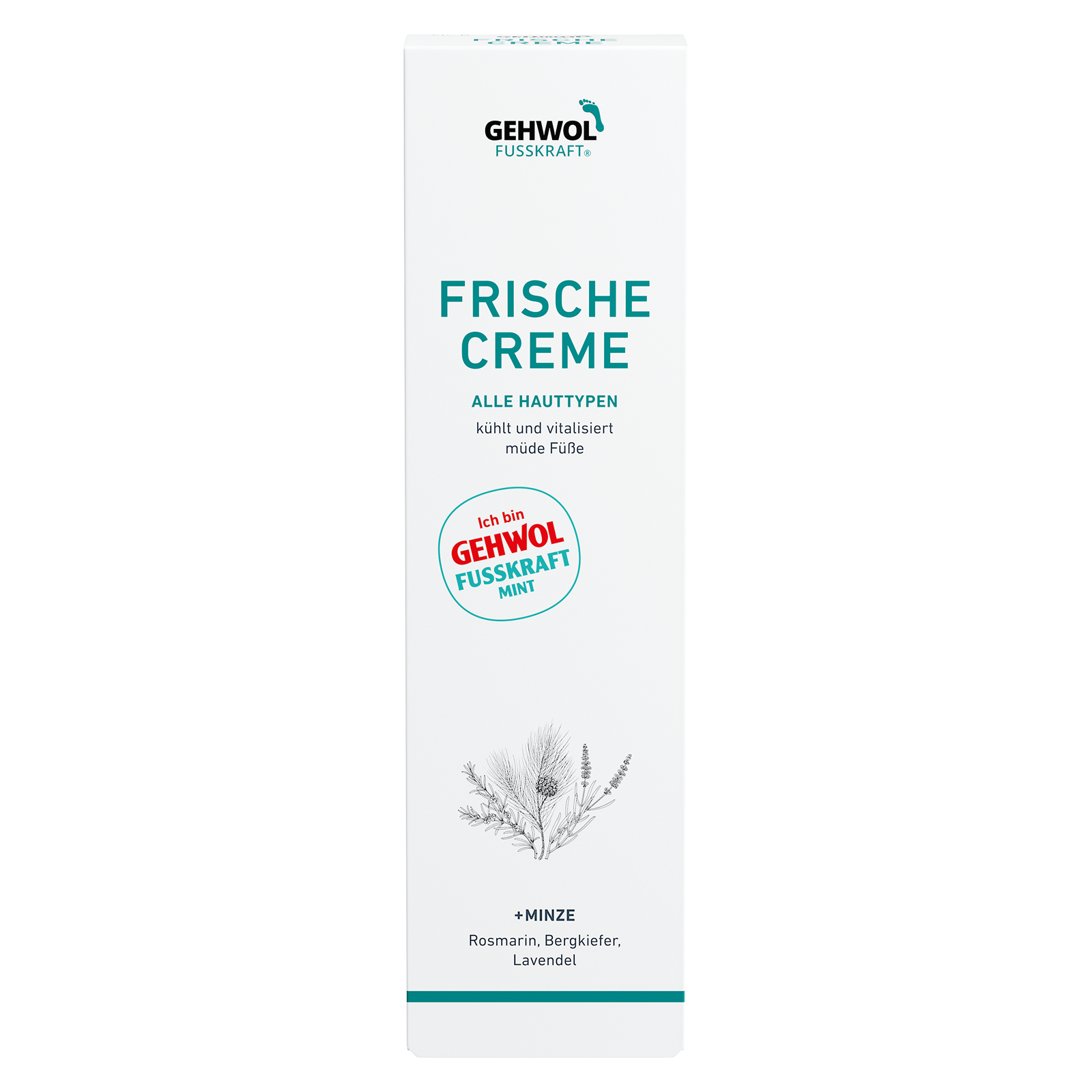 GEHWOL FUSSKRAFT Frische Creme 125 ml