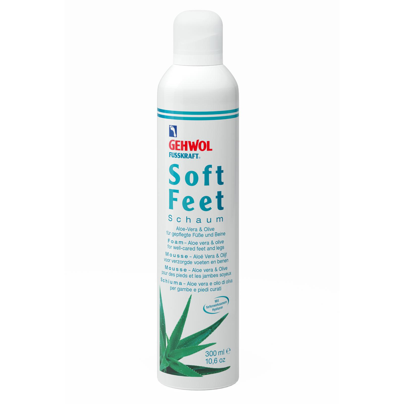 GEHWOL FUSSKRAFT Soft Feet Schaum | 300 ml