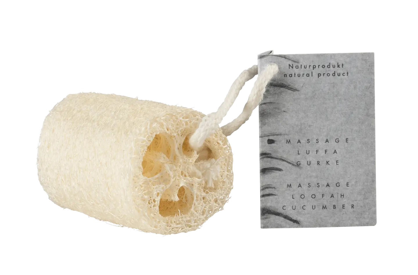 RUCK Massage-Luffagurke, 10 cm, ø 5,5 cm RUCK Massage-Luffagurke, 10 cm, ø 5,5 cm