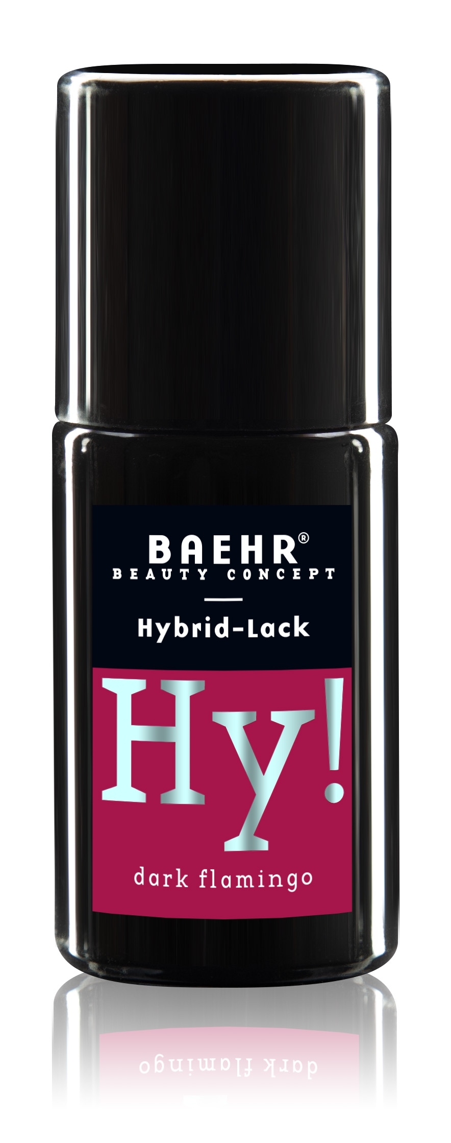 BAEHR BEAUTY CONCEPT - NAILS Hy! Hybrid-Lack, dark flamingo 8 ml BAEHR BEAUTY CONCEPT - NAILS Hy! Hybrid-Lack, dark flamingo 8 ml