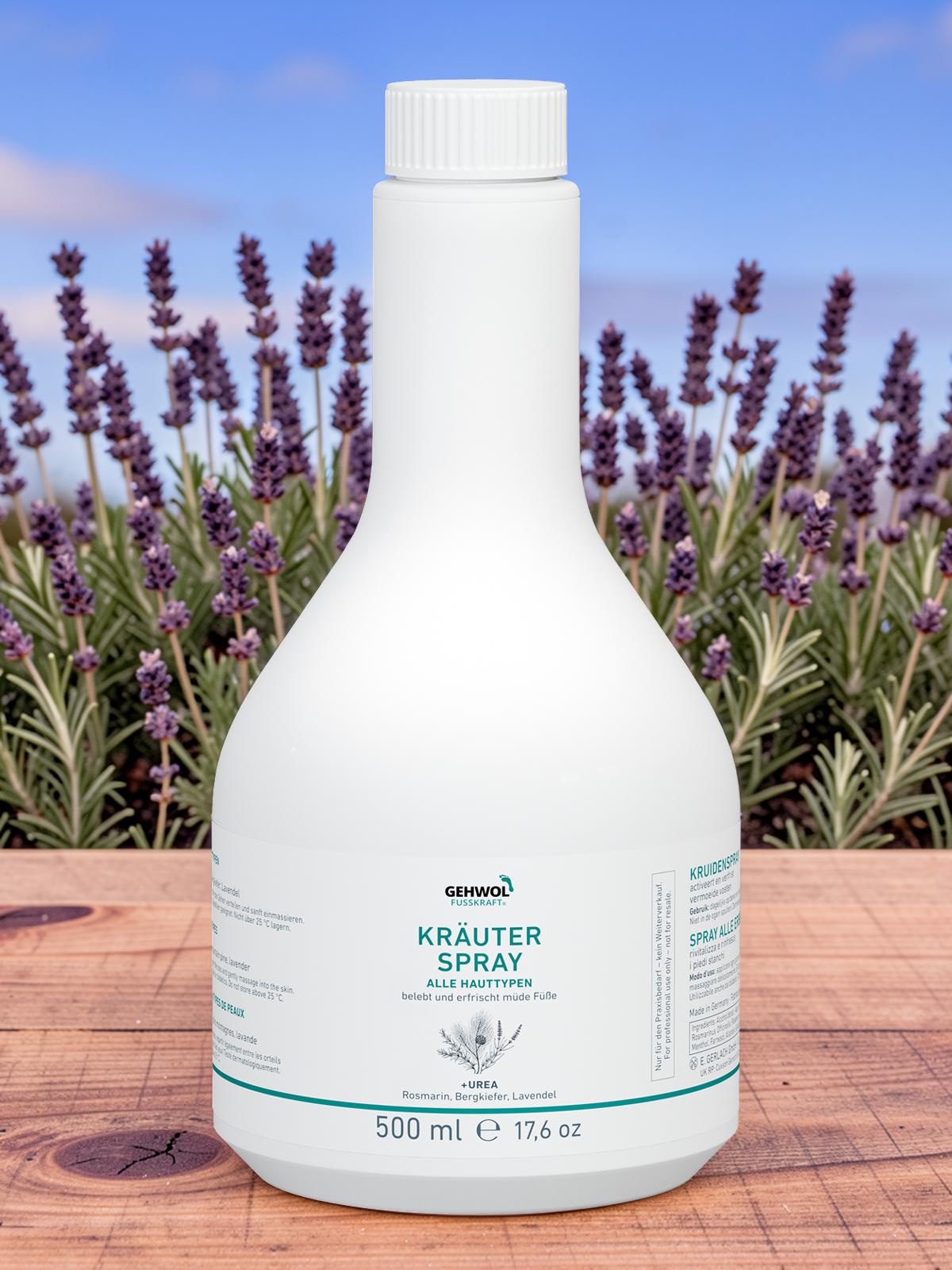 GEHWOL FUSSKRAFT Kräuter Spray 0,5 l