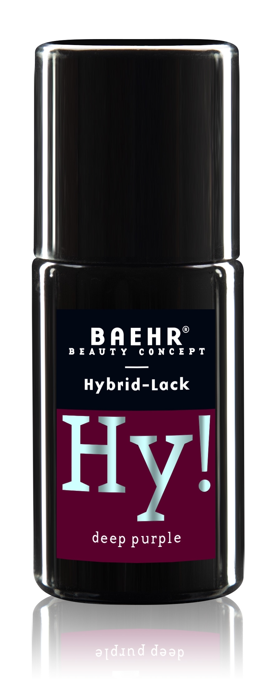 BAEHR BEAUTY CONCEPT - NAILS Hy! Hybrid-Lack, deep purple 8 ml