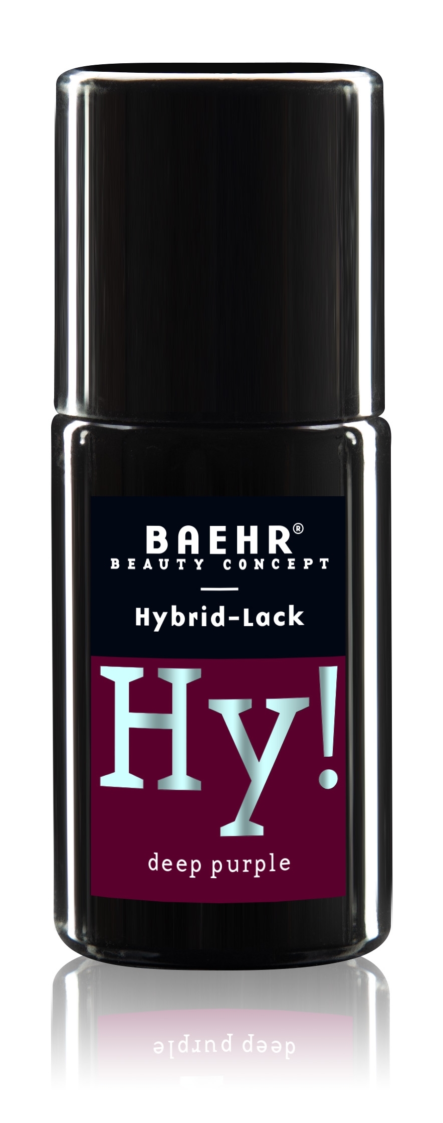 BAEHR BEAUTY CONCEPT - NAILS Hy! Hybrid-Lack, deep purple 8 ml BAEHR BEAUTY CONCEPT - NAILS Hy! Hybrid-Lack, deep purple 8 ml