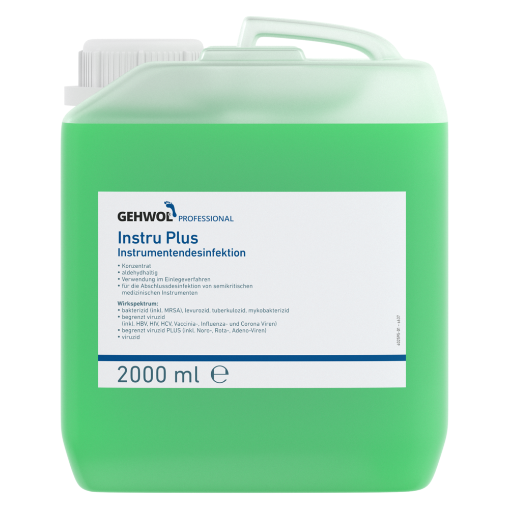 GEHWOL PROFESSIONAL Instrumentendesinfektion Konzentrat Instru Plus 5 Liter